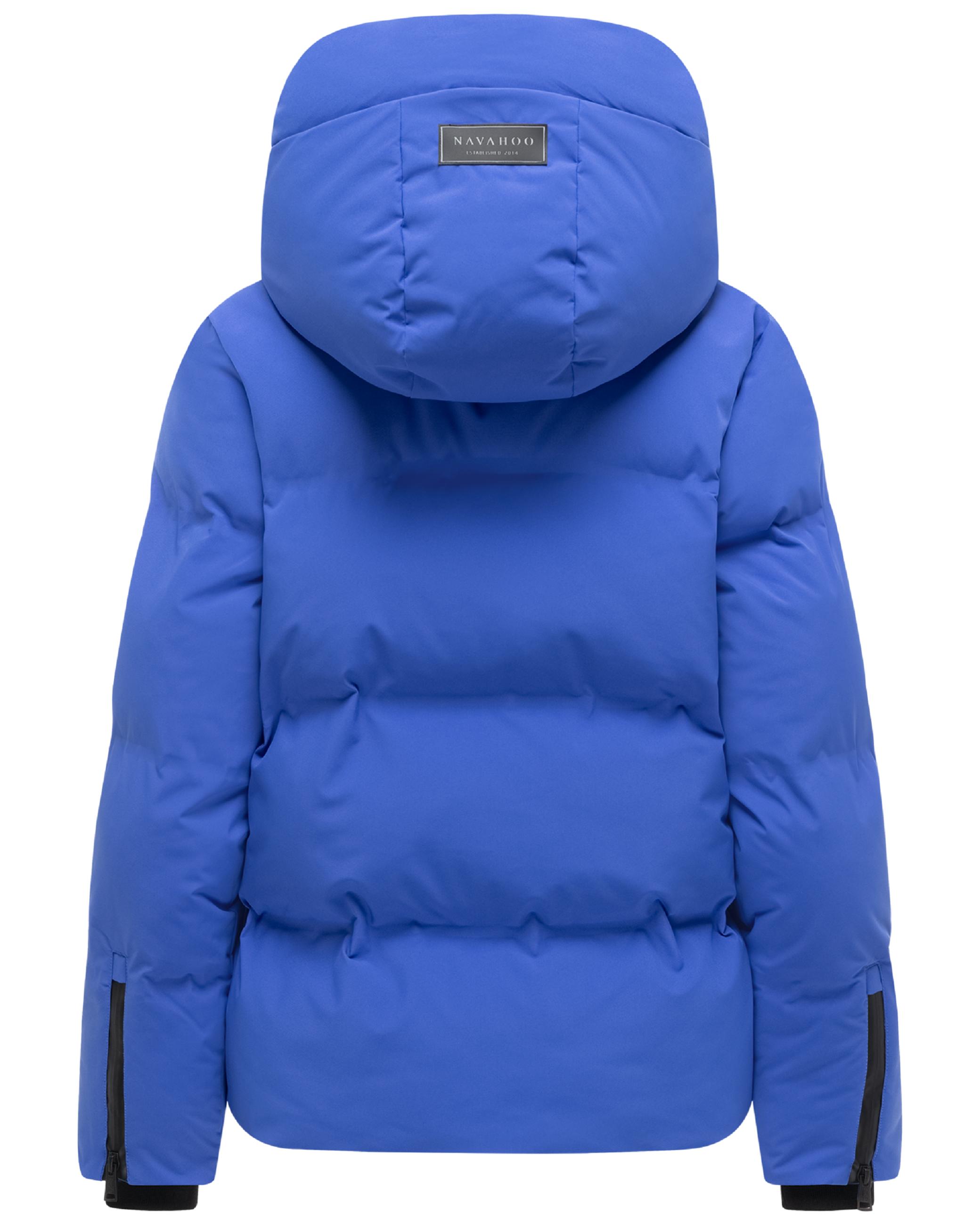 Warme Steppjacke mit verstellbarer Kapuze "Wolkentanz XIV" Galaxy Blue