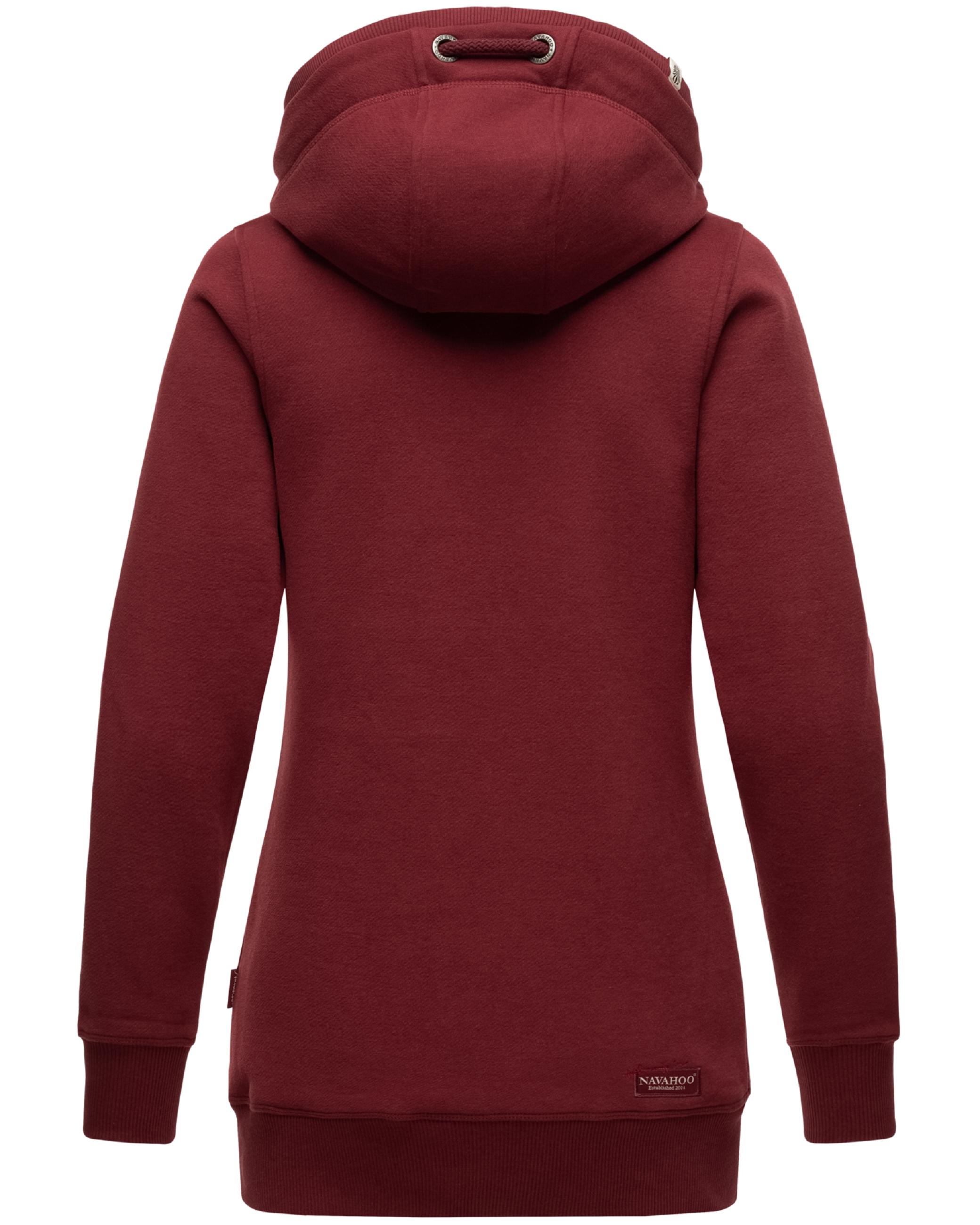 Langer Hoodie "Zauberelfe" Bordeaux