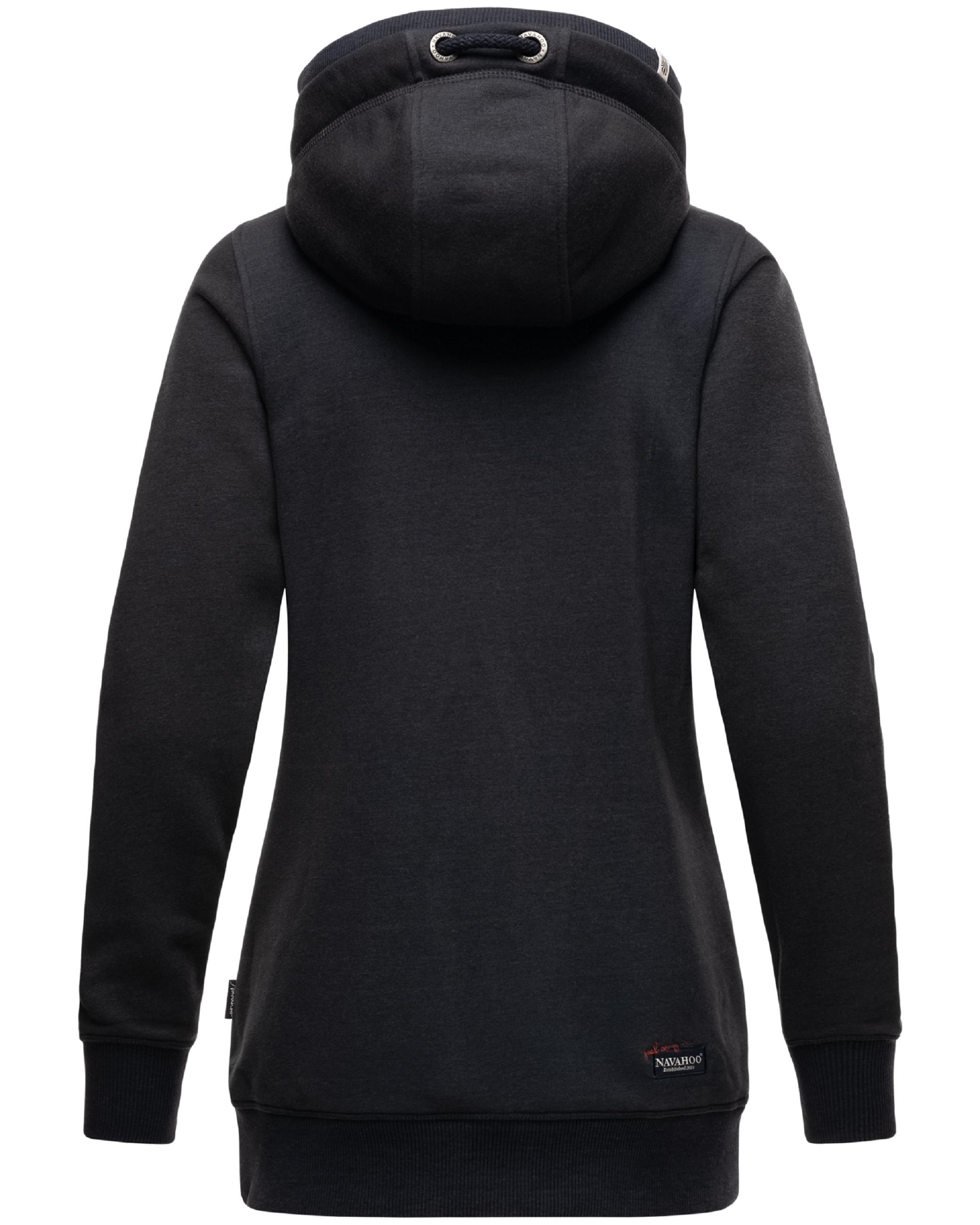 Langer Hoodie "Zauberelfe" Navy