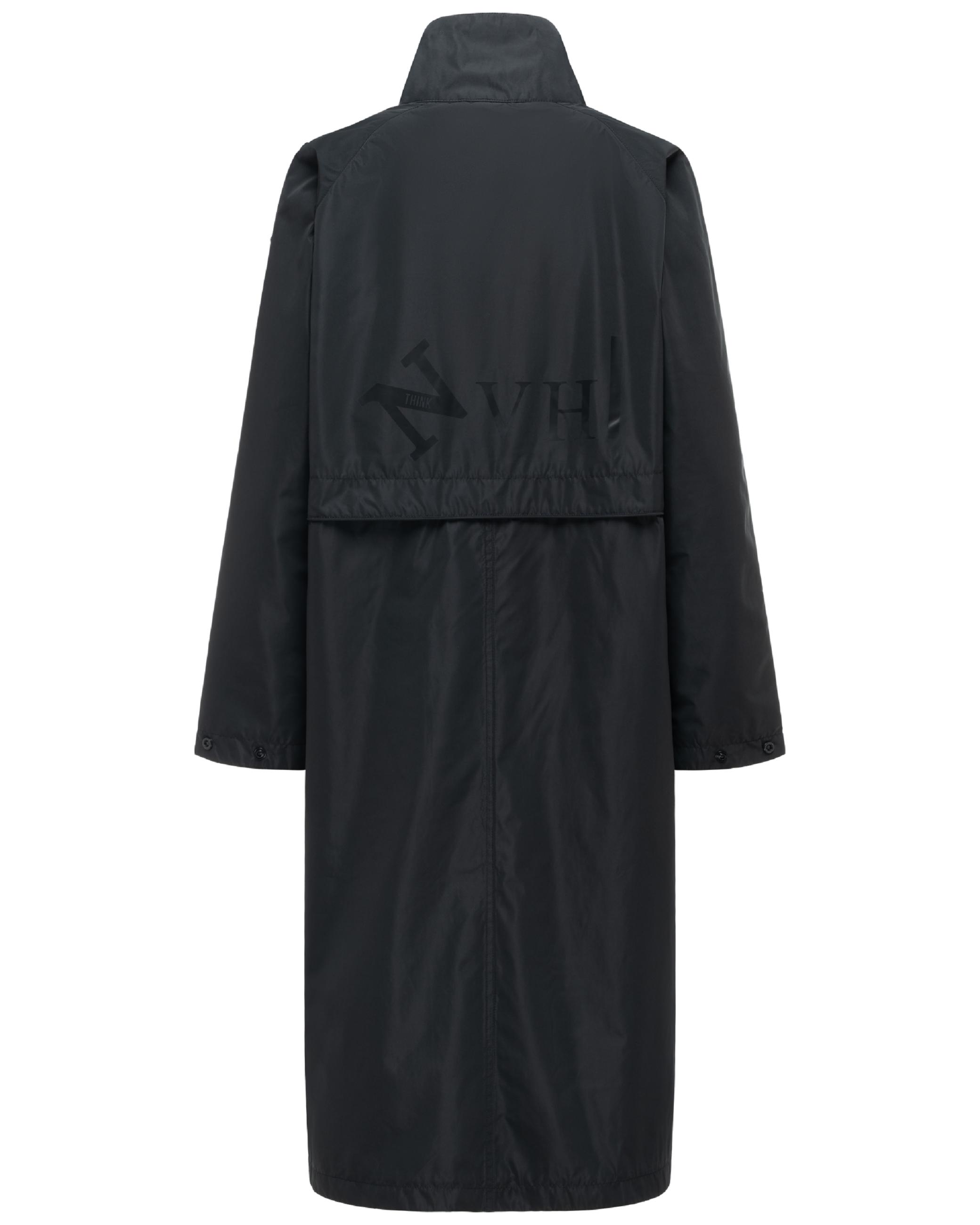 oversized Parka mit krempelbaren Ärmeln "Zenblüte 14" Black