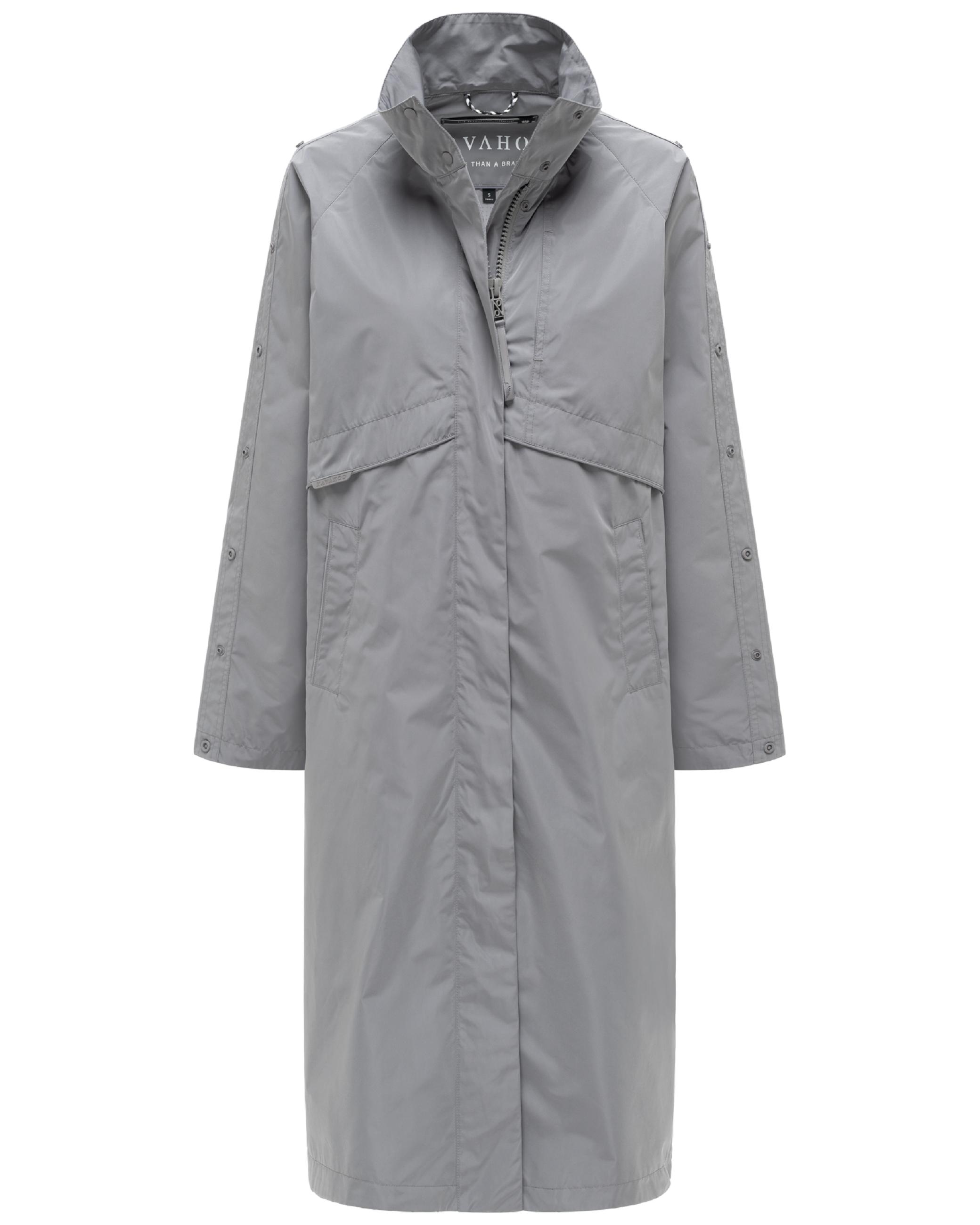 oversized Parka mit krempelbaren Ärmeln "Zenblüte 14" Grey