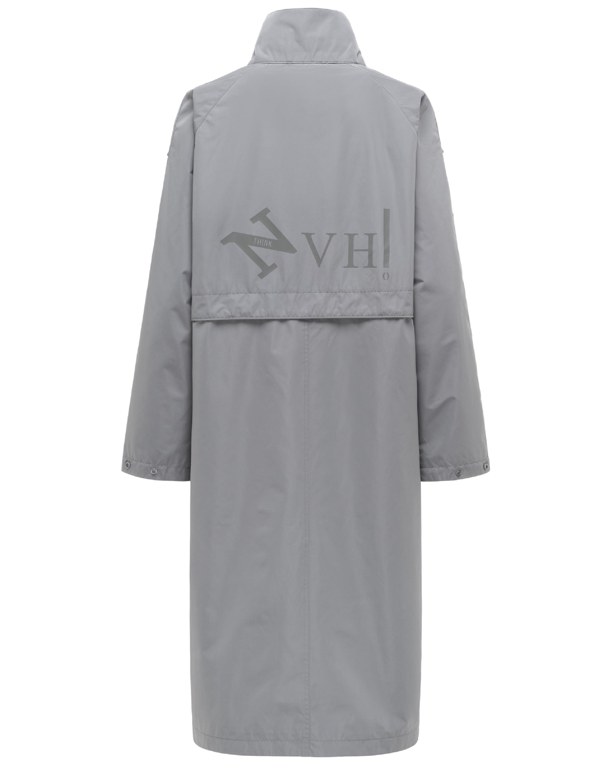 oversized Parka mit krempelbaren Ärmeln "Zenblüte 14" Grey