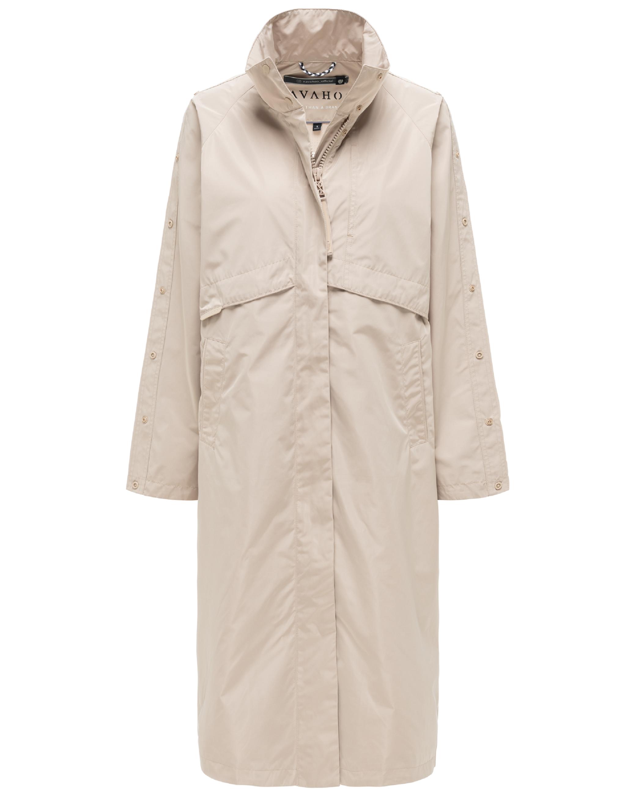 oversized Parka mit krempelbaren Ärmeln "Zenblüte 14" Light Taupe