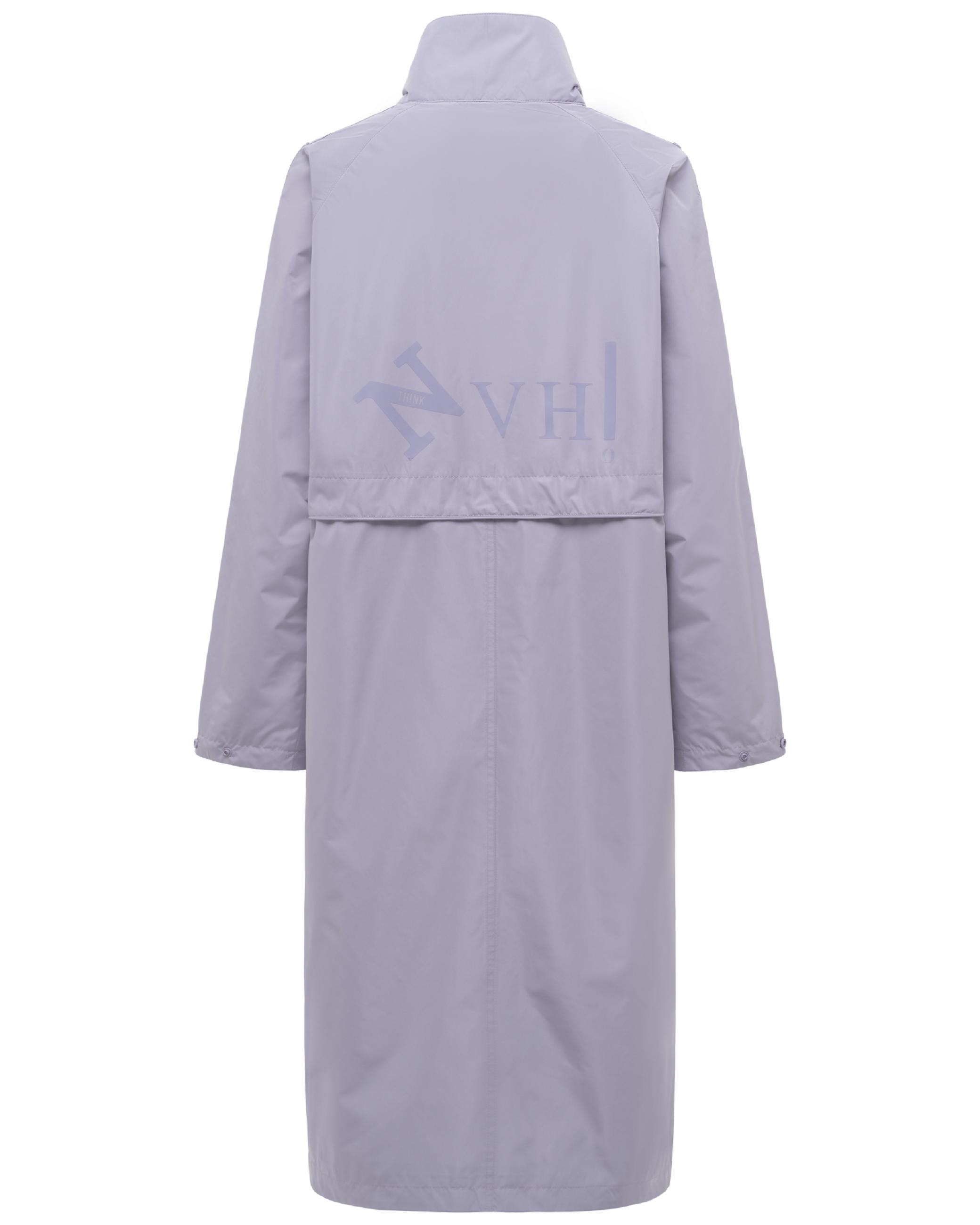 oversized Parka mit krempelbaren Ärmeln "Zenblüte 14" Powder Lilac
