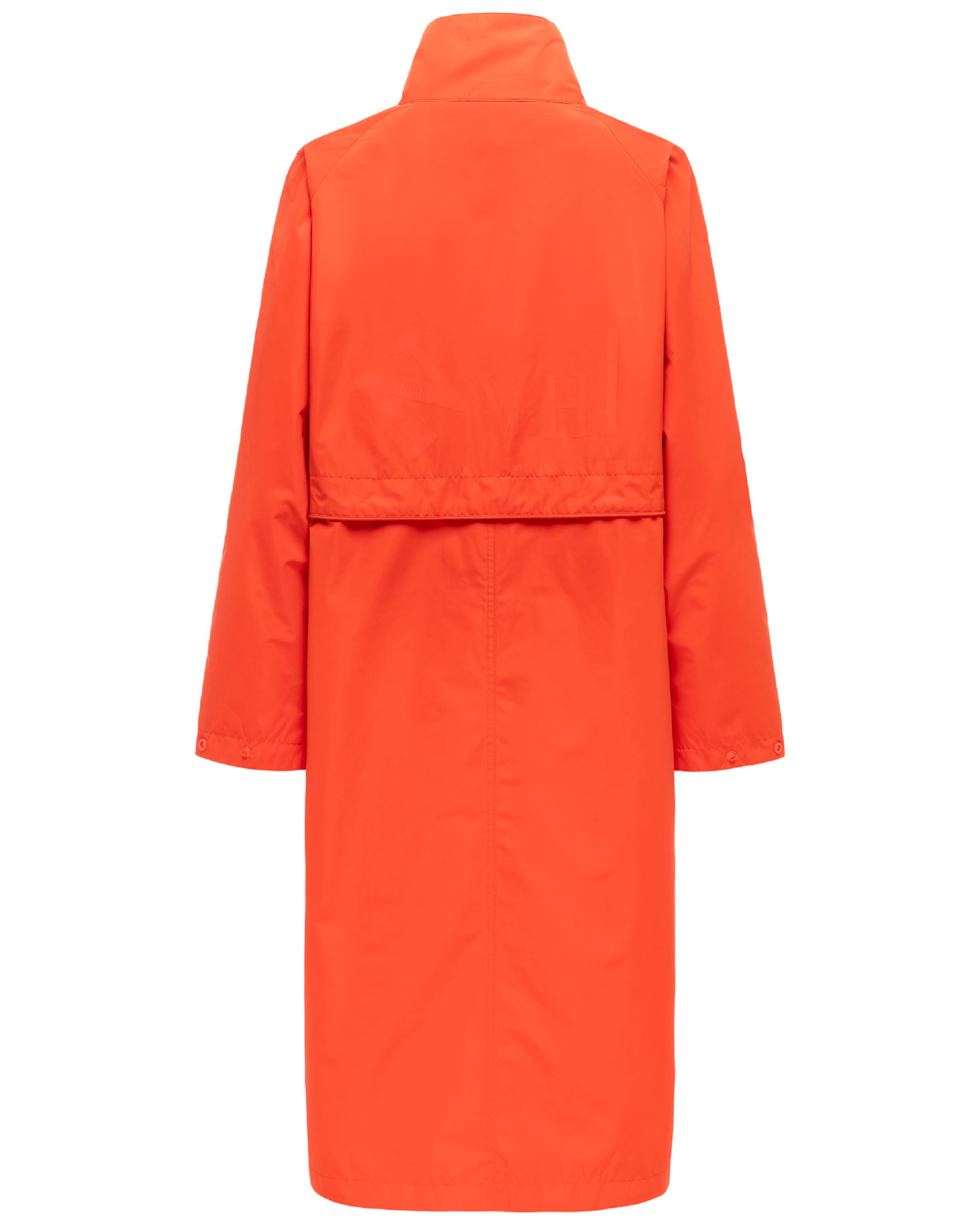 oversized Parka mit krempelbaren Ärmeln "Zenblüte 14" Spicy Orange