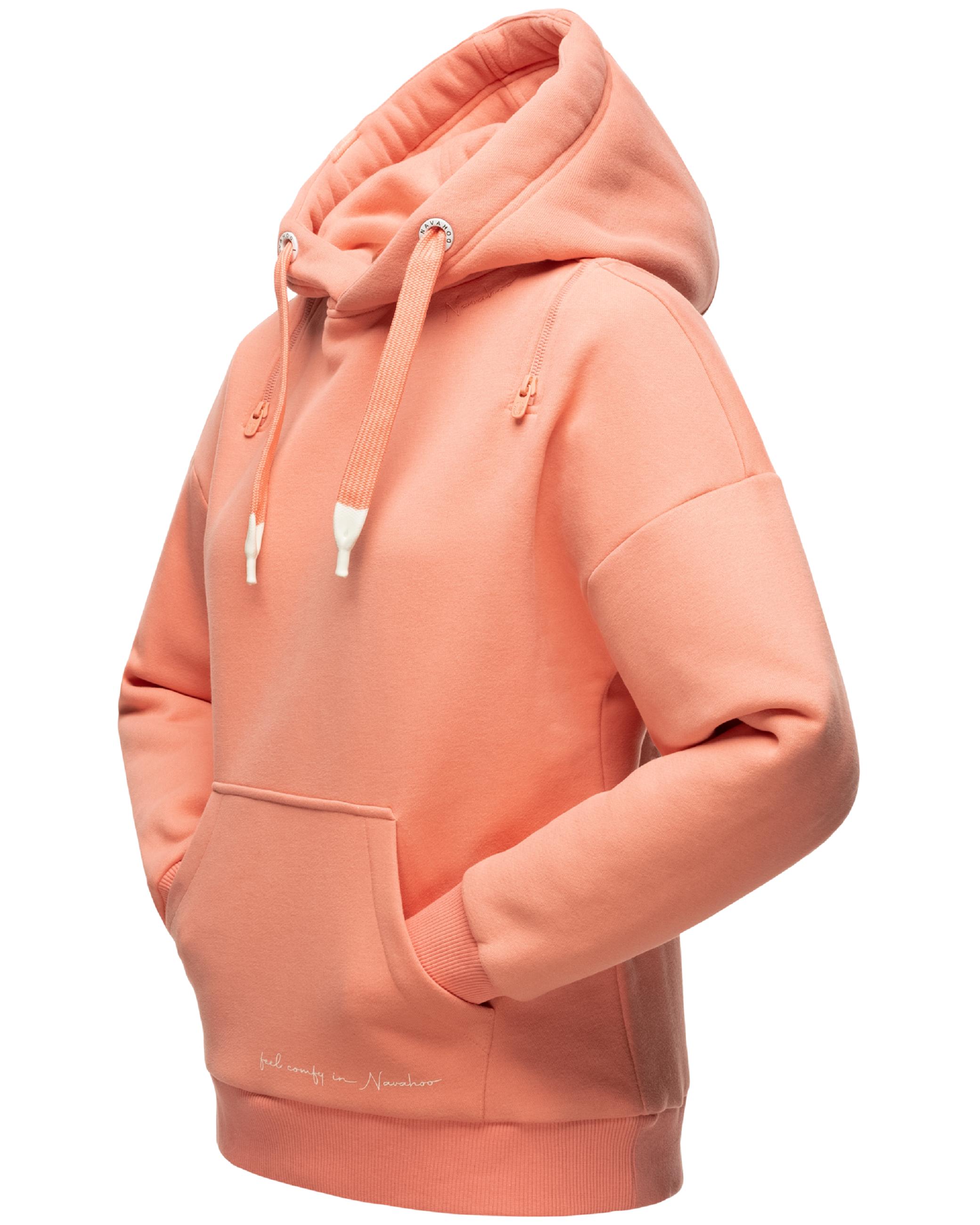 Weicher Oversize Hoodie "Zuckerbärchen" Apricot