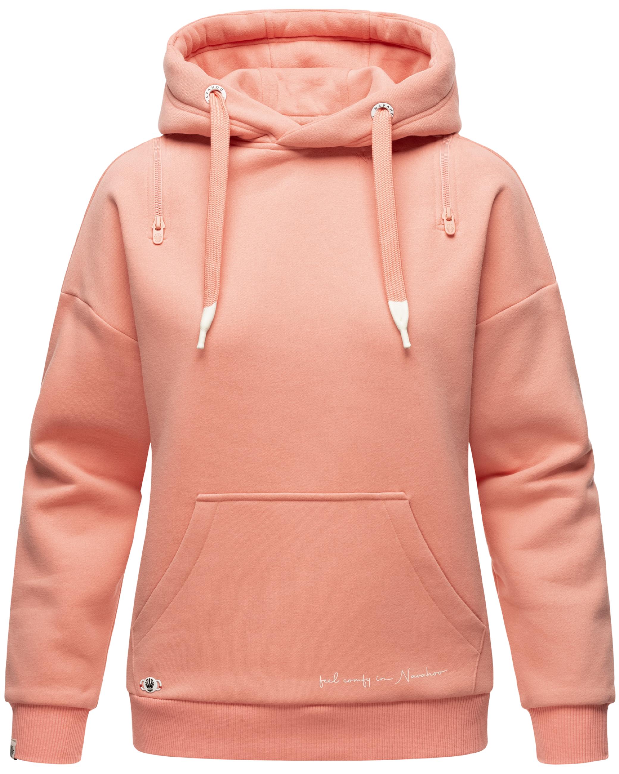 Weicher Oversize Hoodie "Zuckerbärchen" Apricot