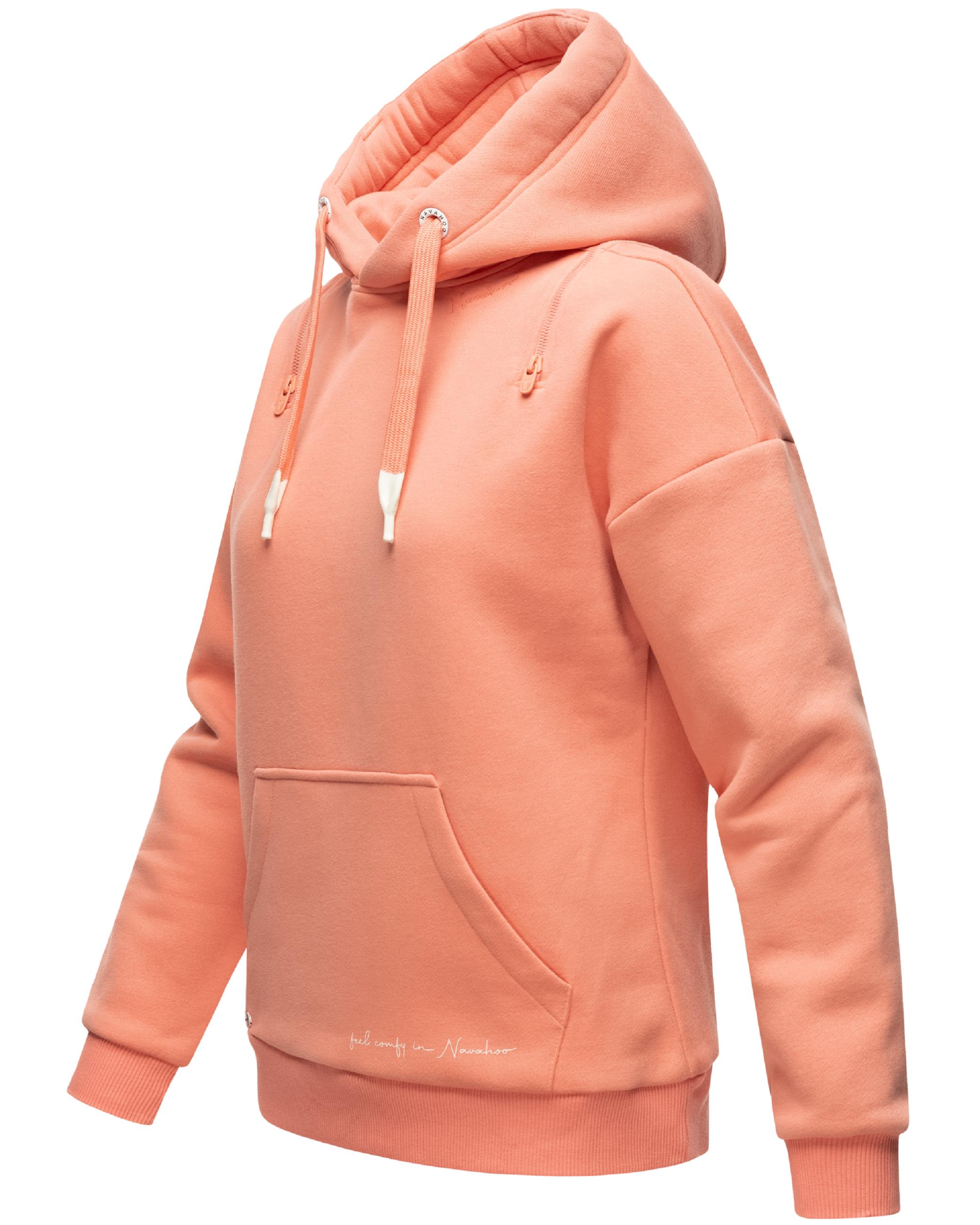 Weicher Oversize Hoodie "Zuckerbärchen" Apricot