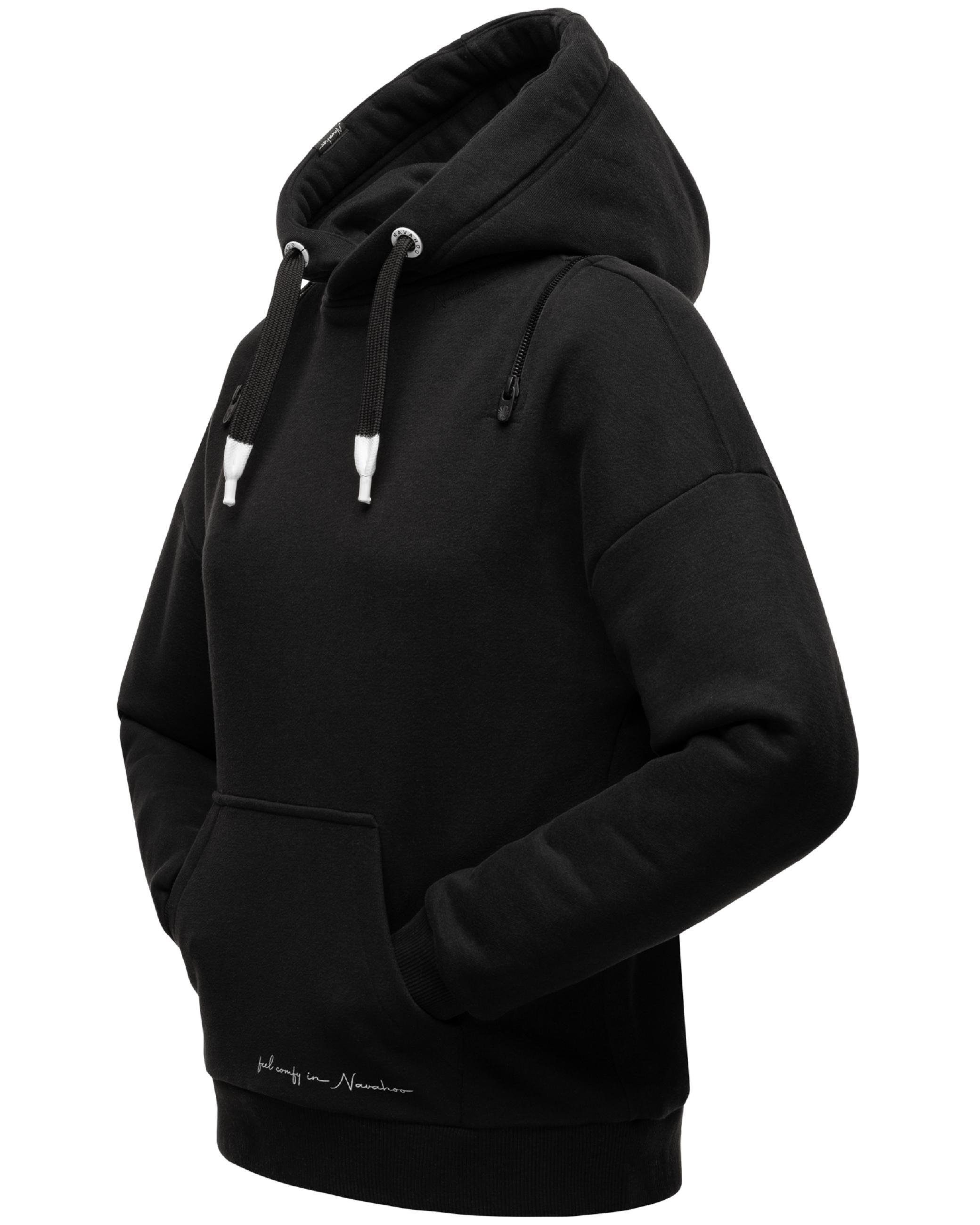 Weicher Oversize Hoodie "Zuckerbärchen" Black