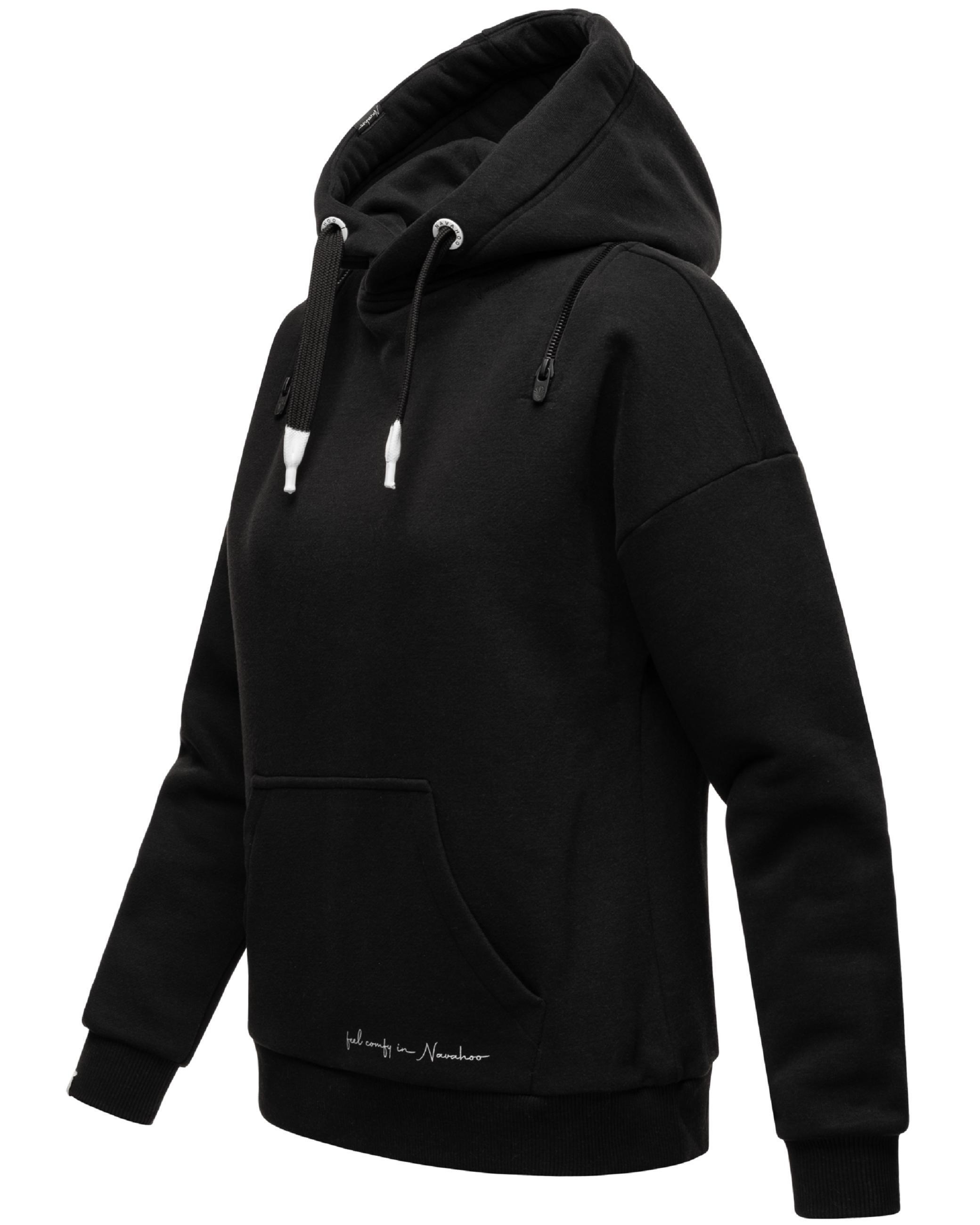 Weicher Oversize Hoodie "Zuckerbärchen" Black