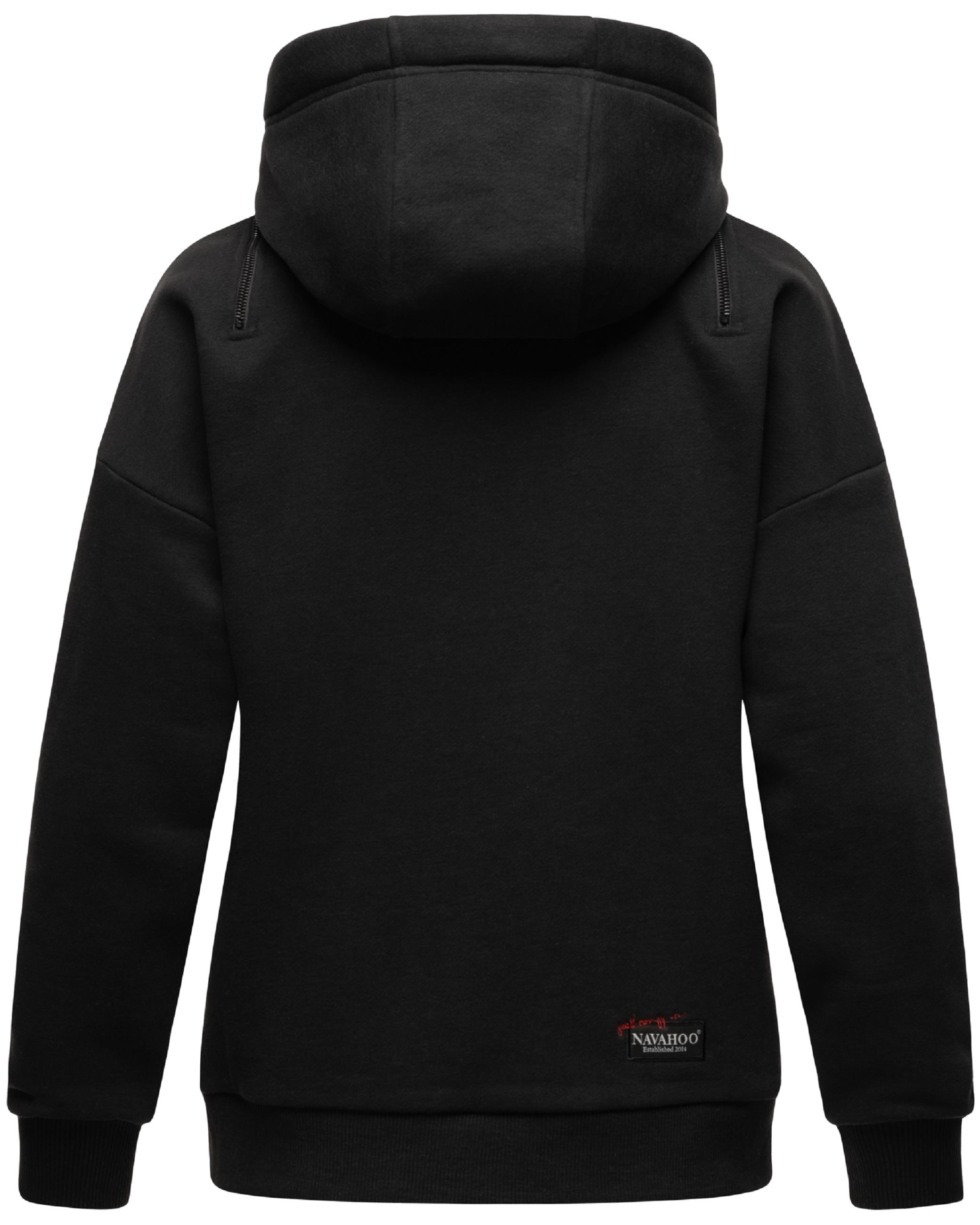 Weicher Oversize Hoodie "Zuckerbärchen" Black