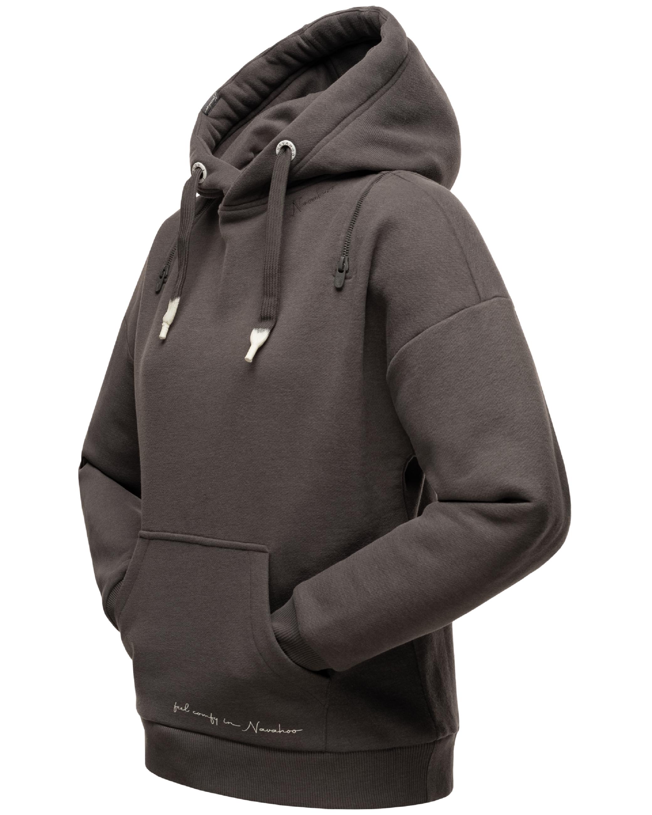 Weicher Oversize Hoodie "Zuckerbärchen" Dark Grey