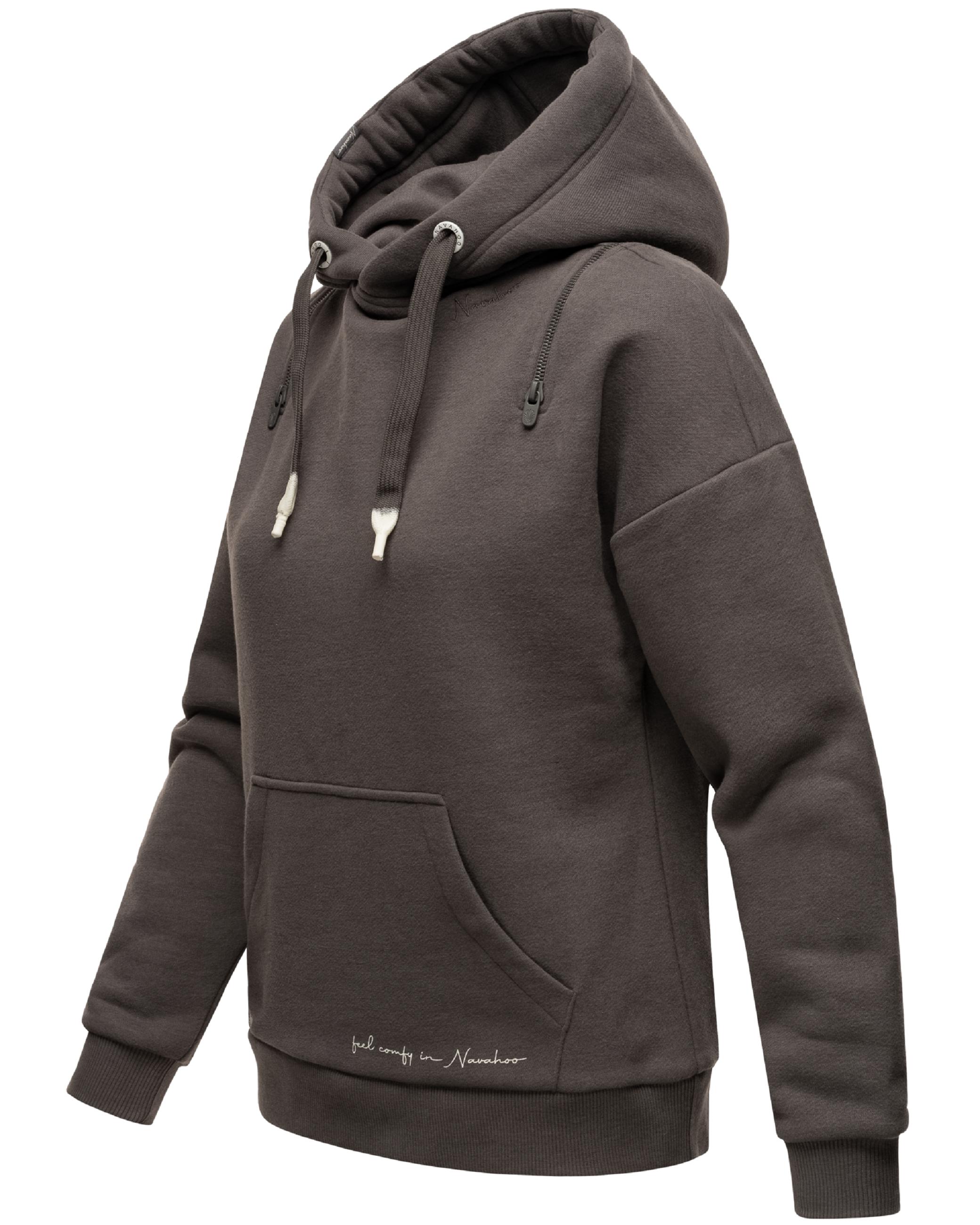 Weicher Oversize Hoodie "Zuckerbärchen" Dark Grey