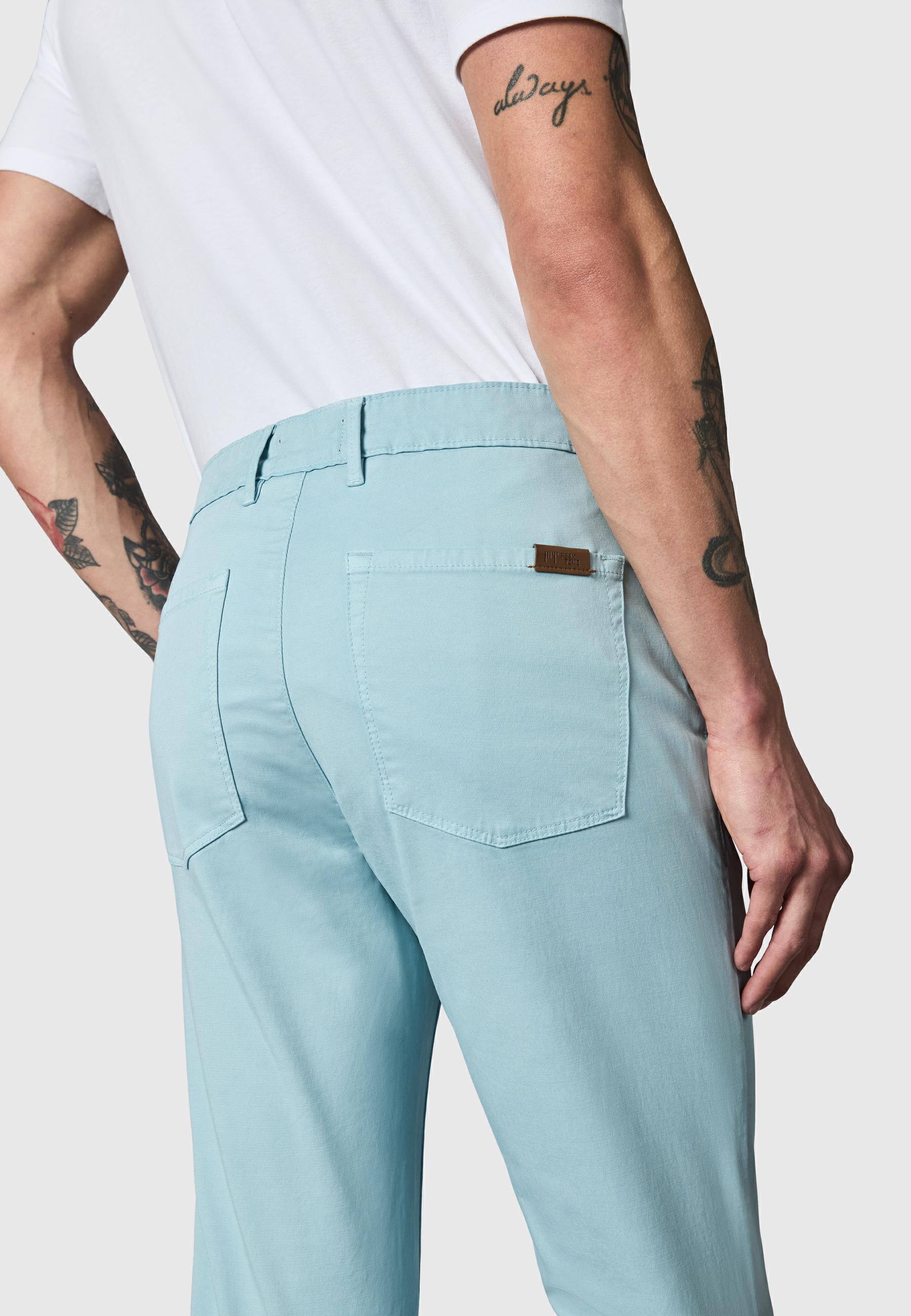 Lange Chino-Hose "Astron" Tapered Fit Ion Blue