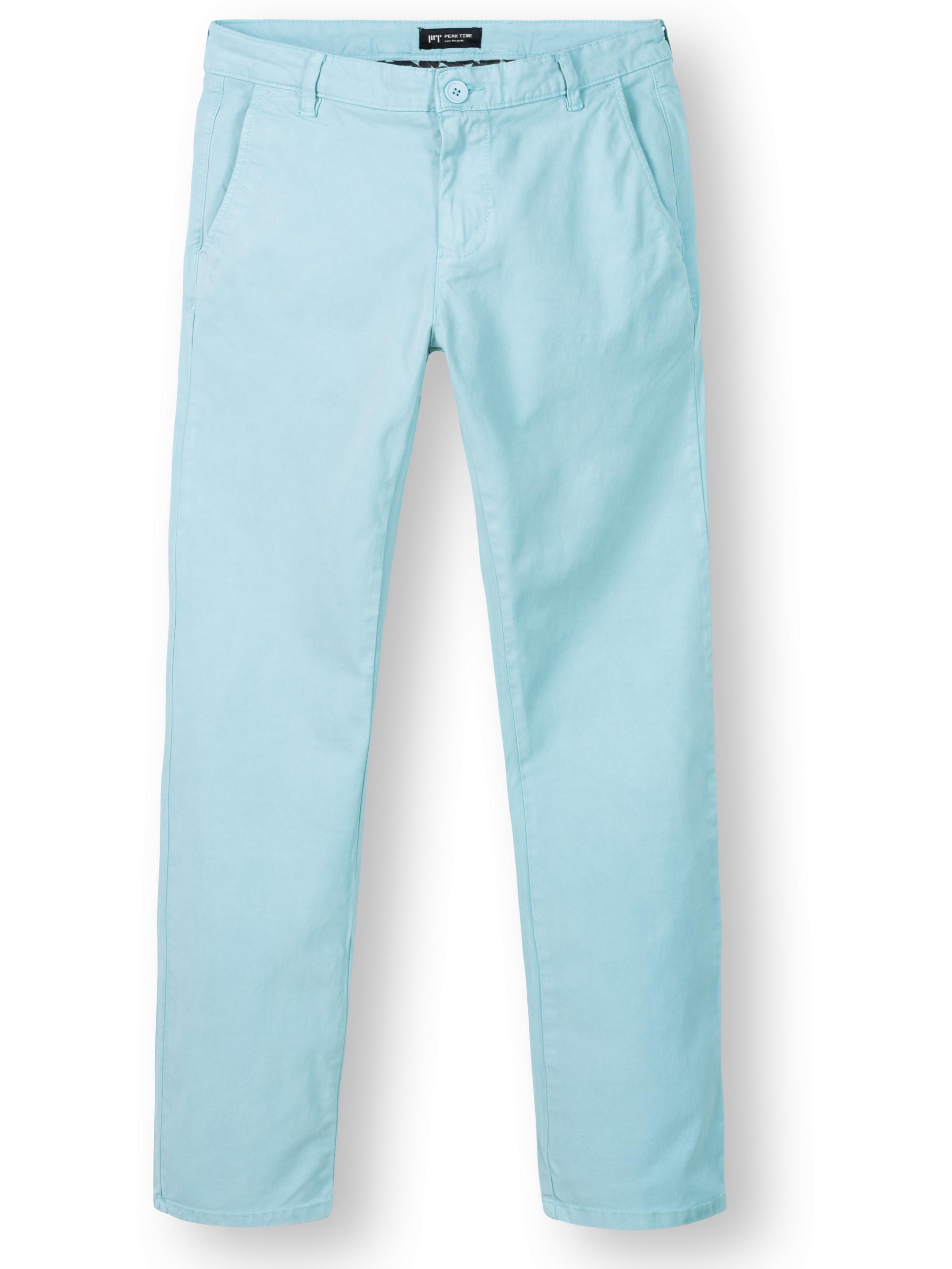 Lange Chino-Hose "Astron" Tapered Fit Ion Blue