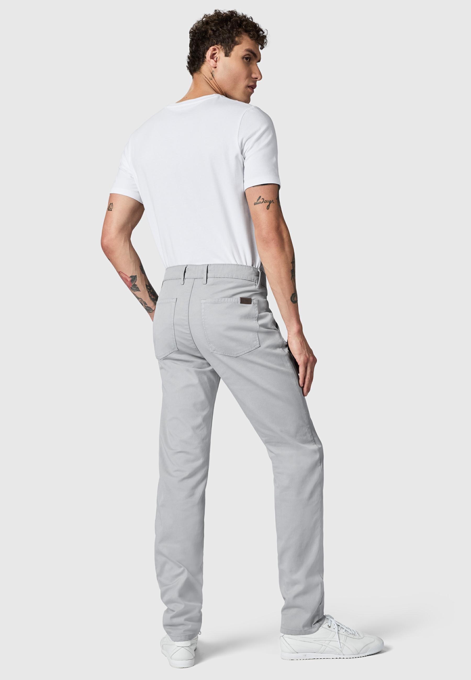 Lange Chino-Hose "Astron" Tapered Fit Meteor Grey