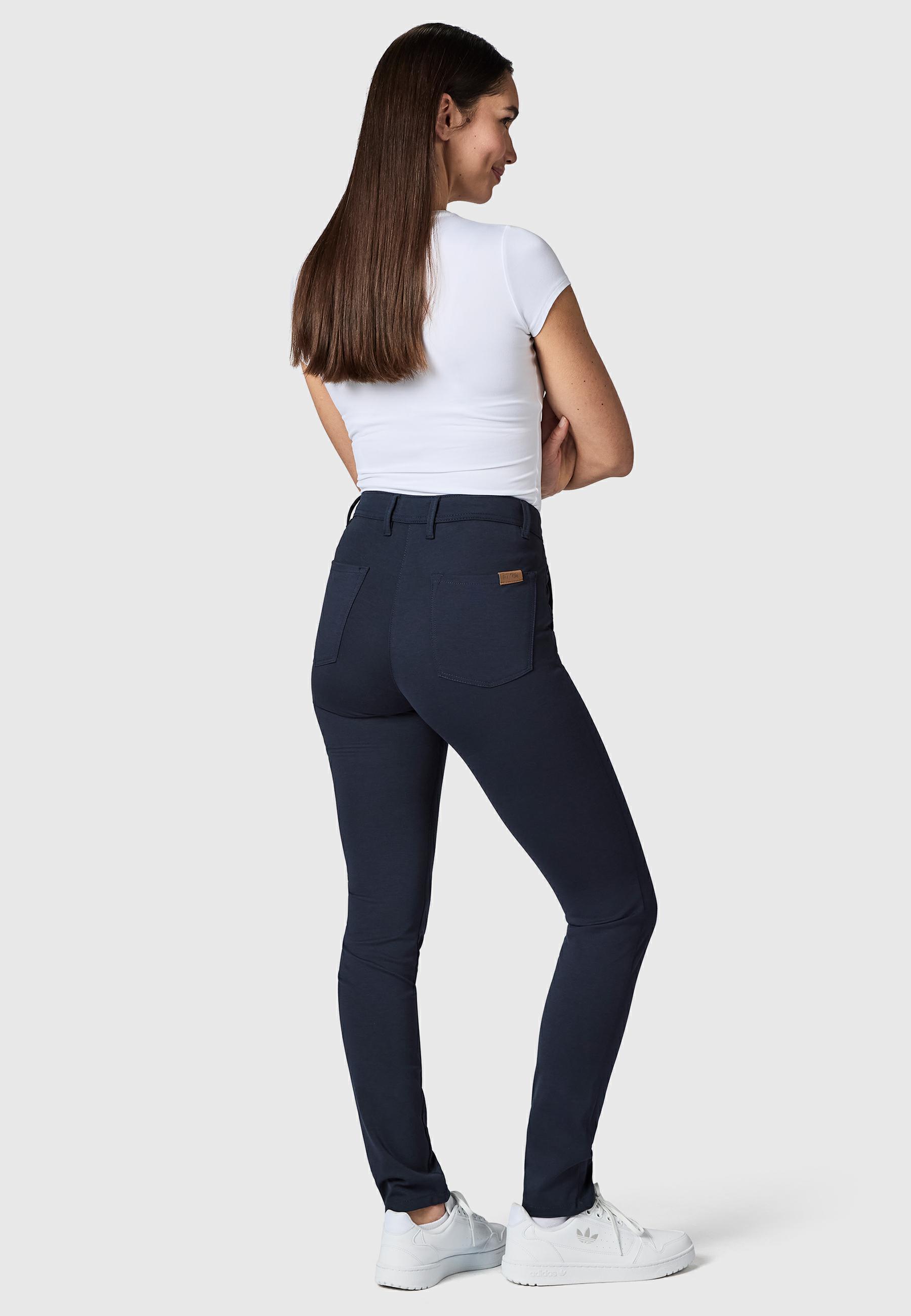 Lange Chino-Hose "Aurele" Slim Fit Magnetic Navy