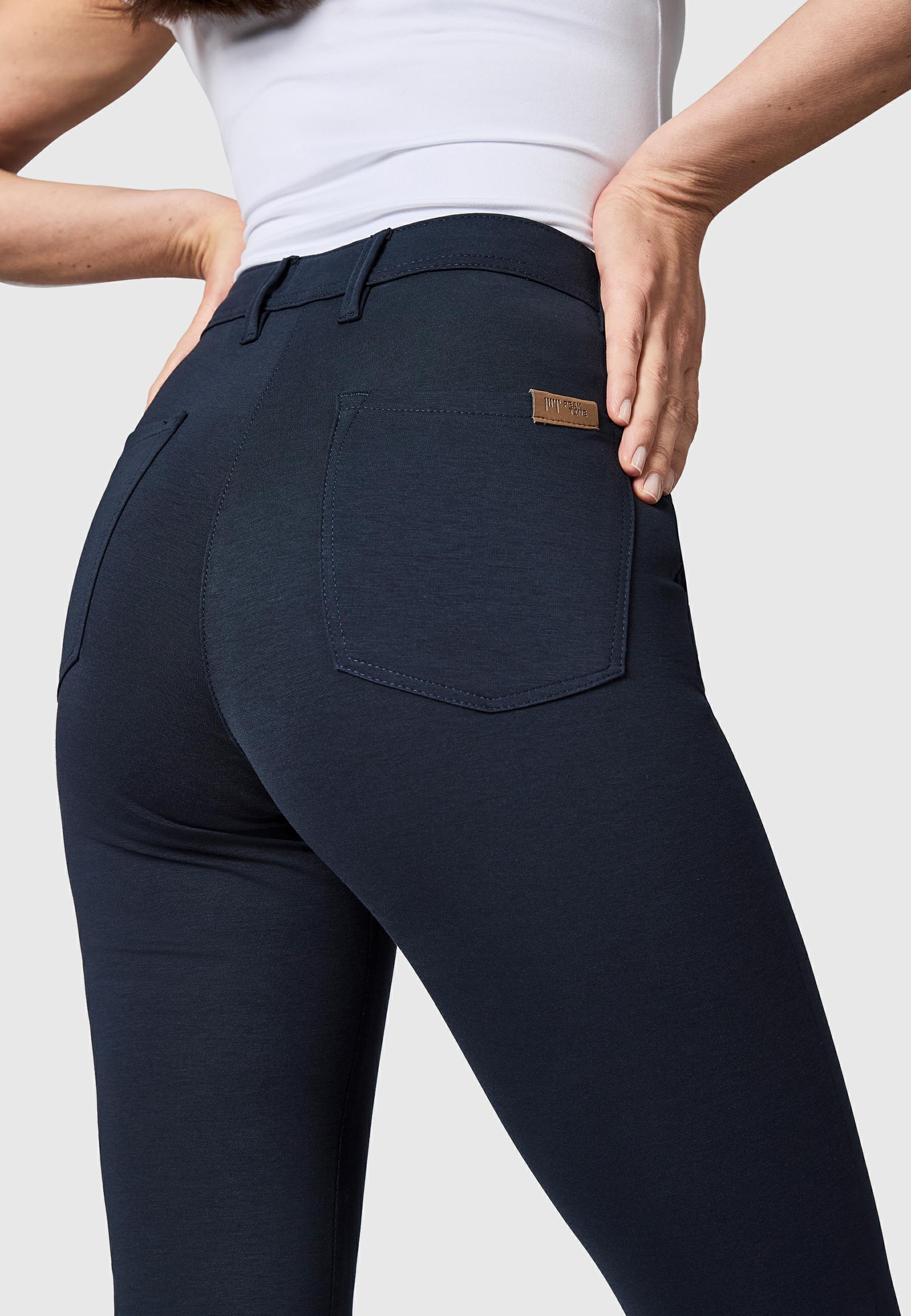 Lange Chino-Hose "Aurele" Slim Fit Magnetic Navy