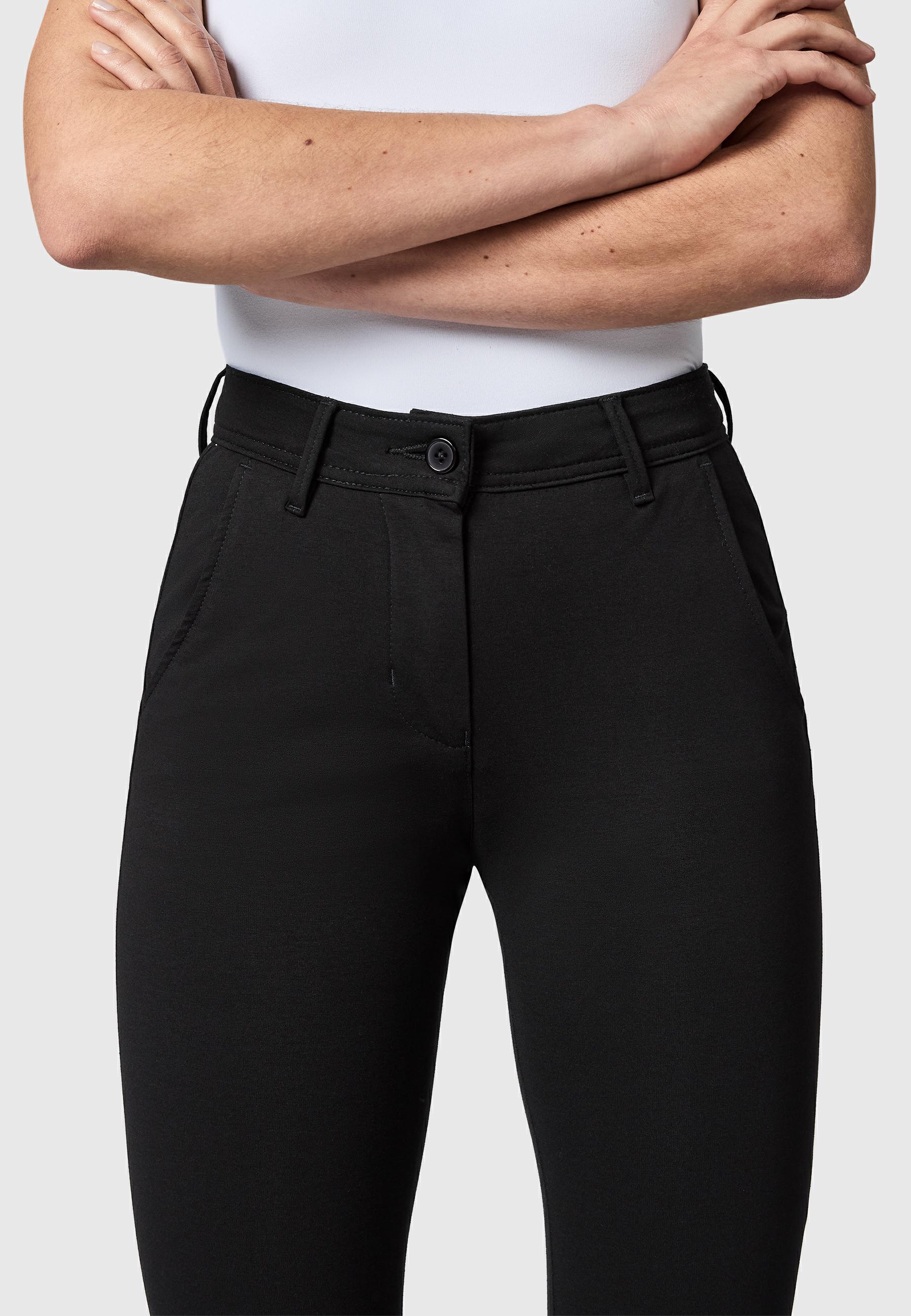 Lange Chino-Hose "Aurele" Slim Fit Void Black