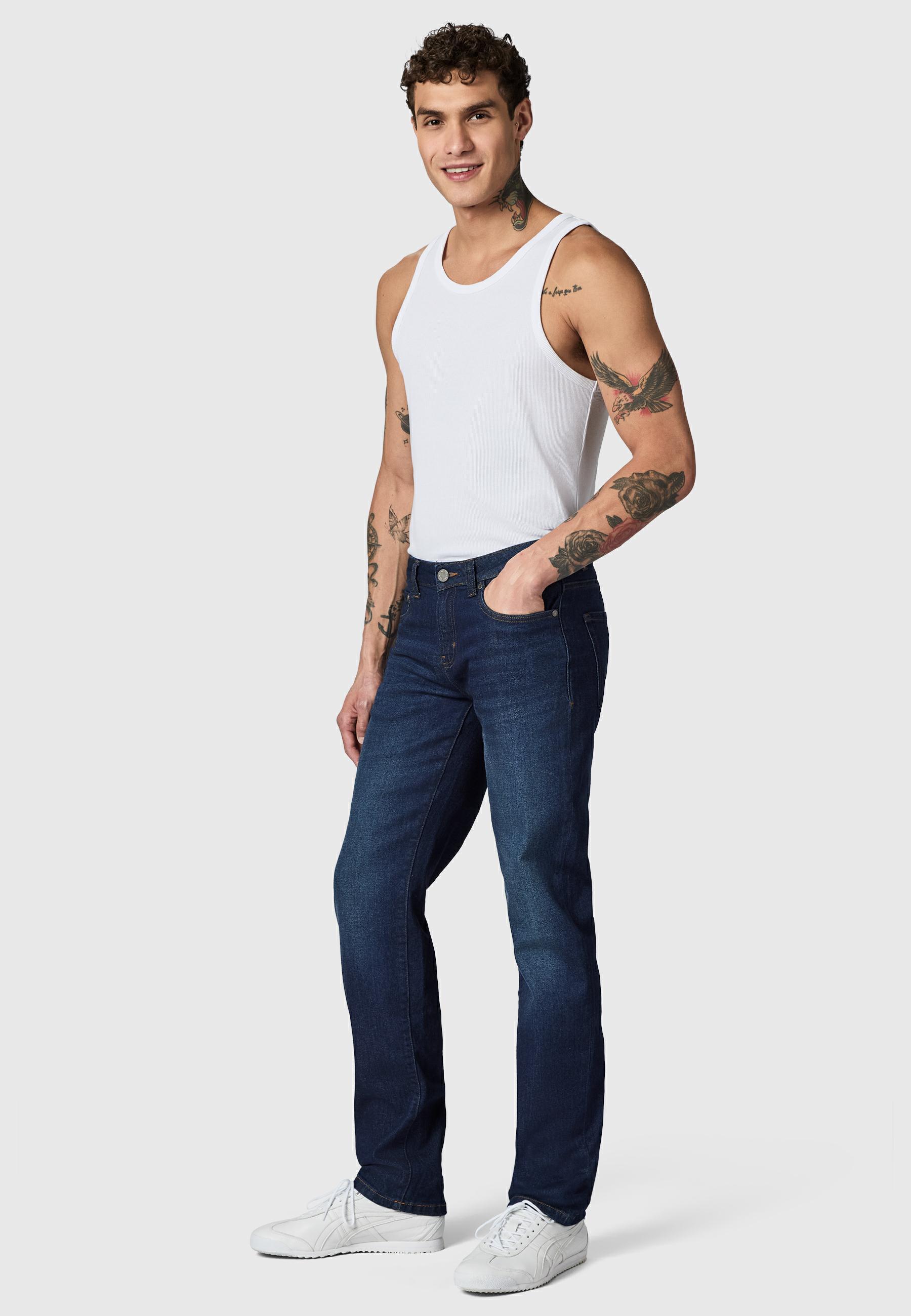 Lange Jeans "Cosmis" Tapered Fit Plasma Indigo