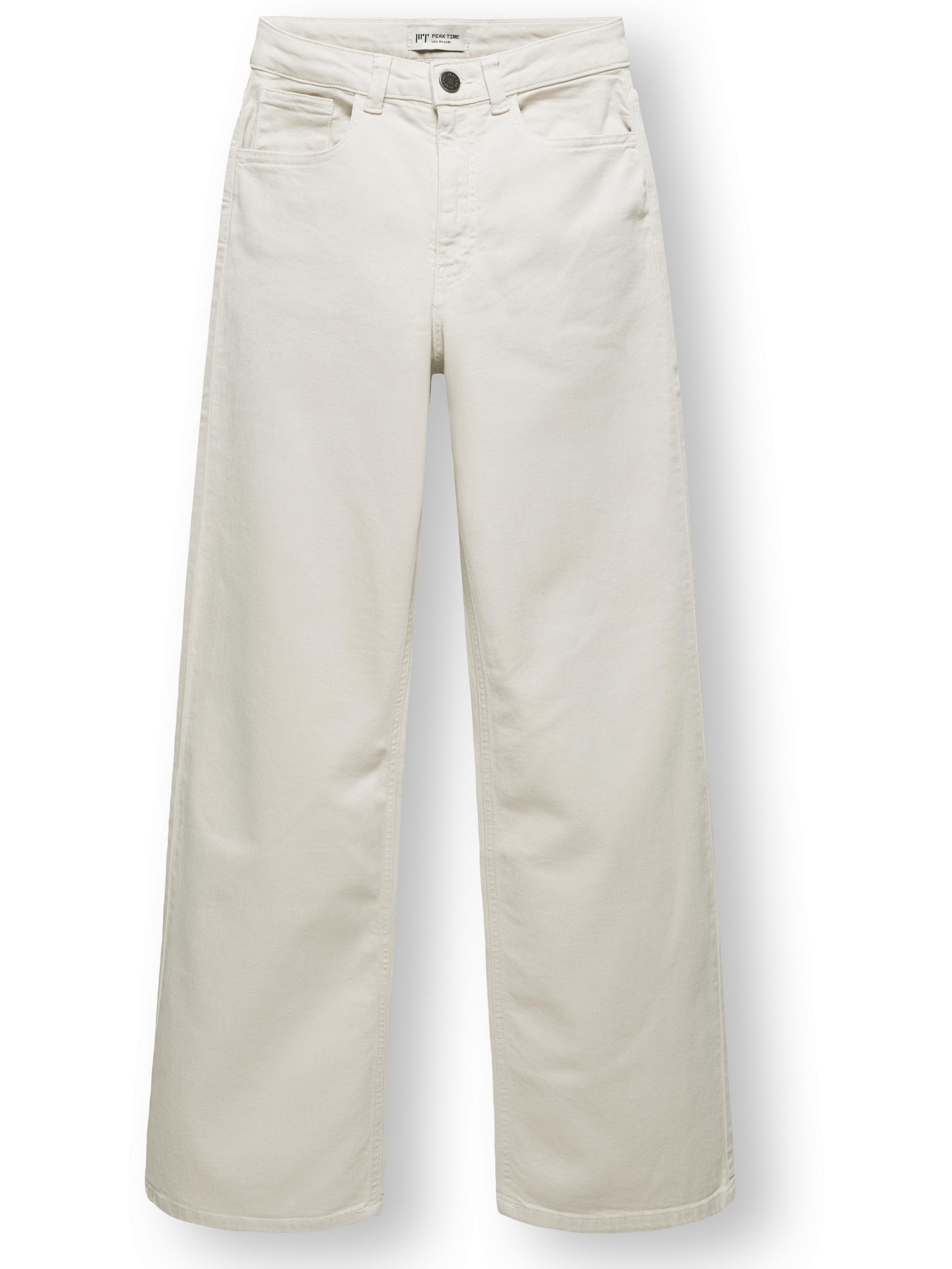 Lange Hose "Cyrele" Wide Leg Orbit Sand