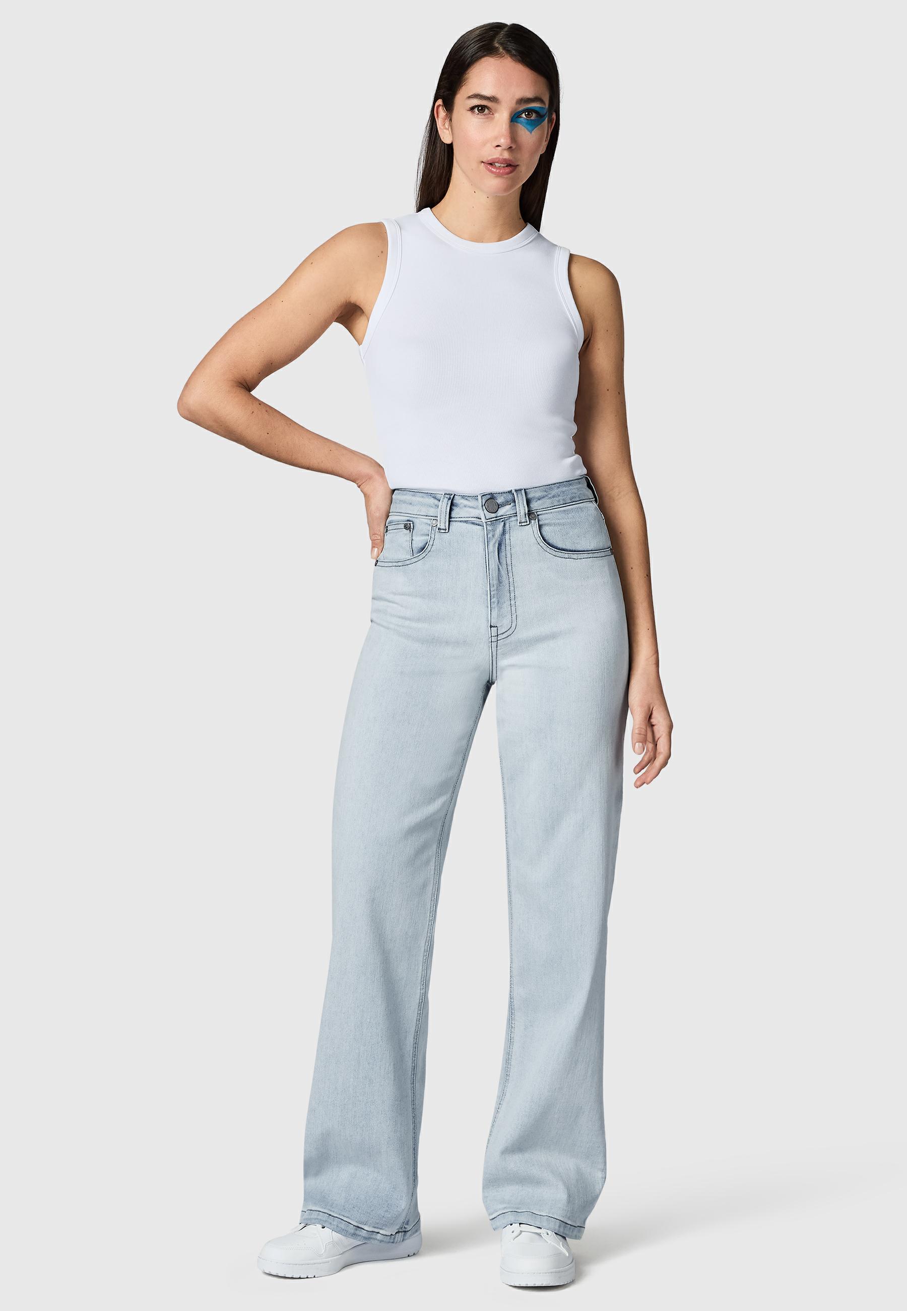 Lange Jeans "Eklipsa" Wide Leg Hyperlight Indigo