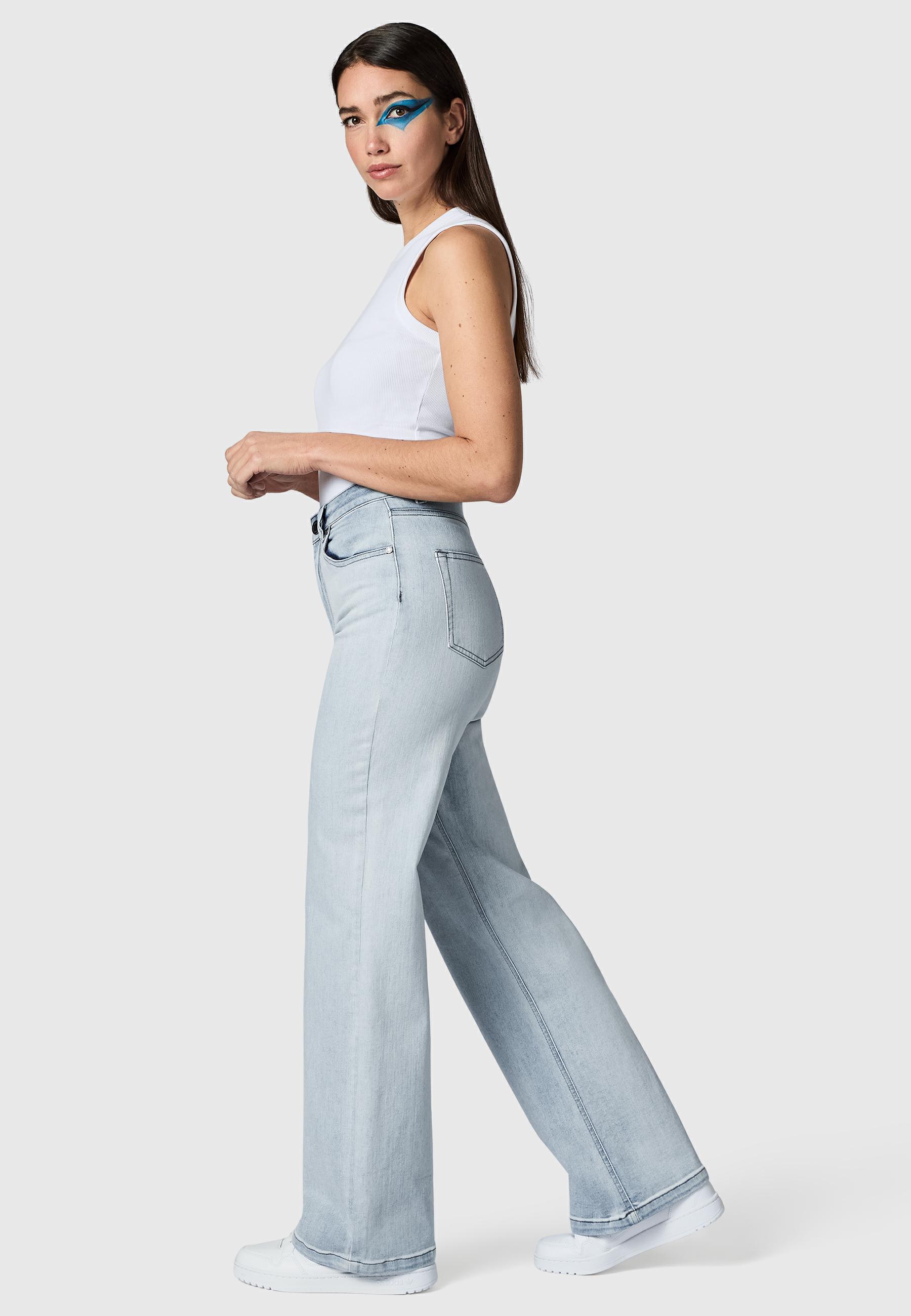 Lange Jeans "Eklipsa" Wide Leg Hyperlight Indigo