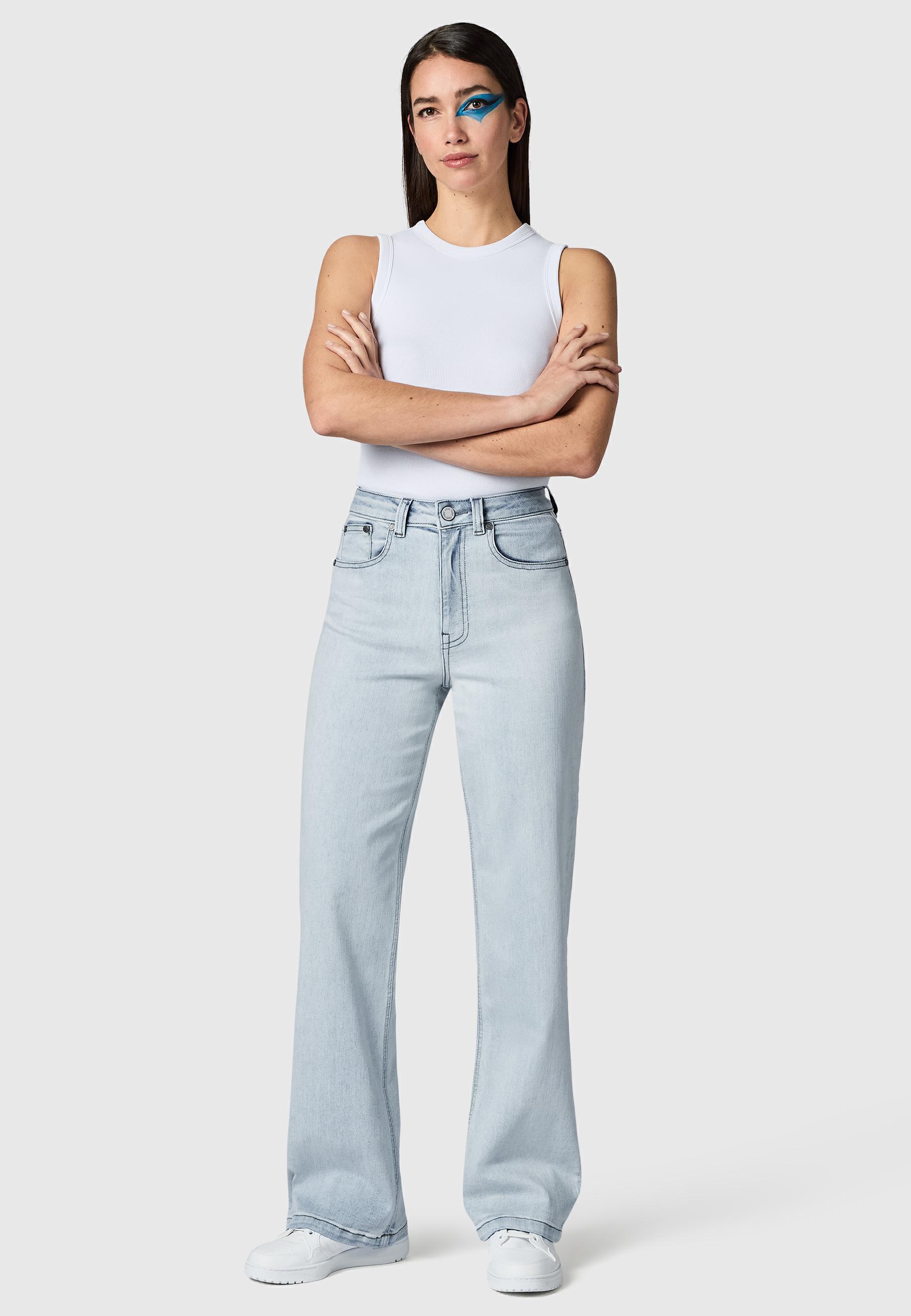 Lange Jeans "Eklipsa" Wide Leg Hyperlight Indigo
