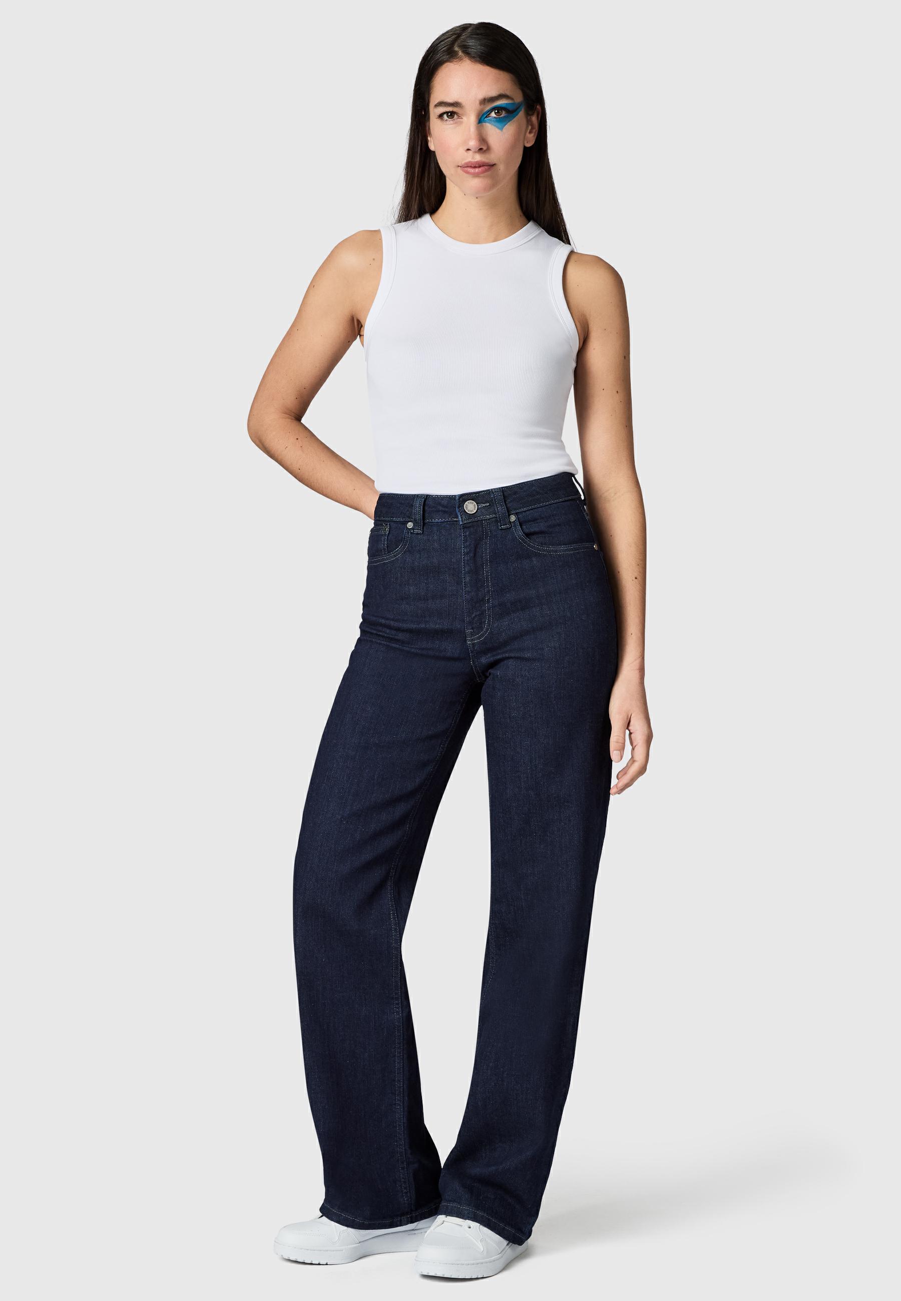 Lange Jeans "Eklipsa" Wide Leg Midnight Indigo