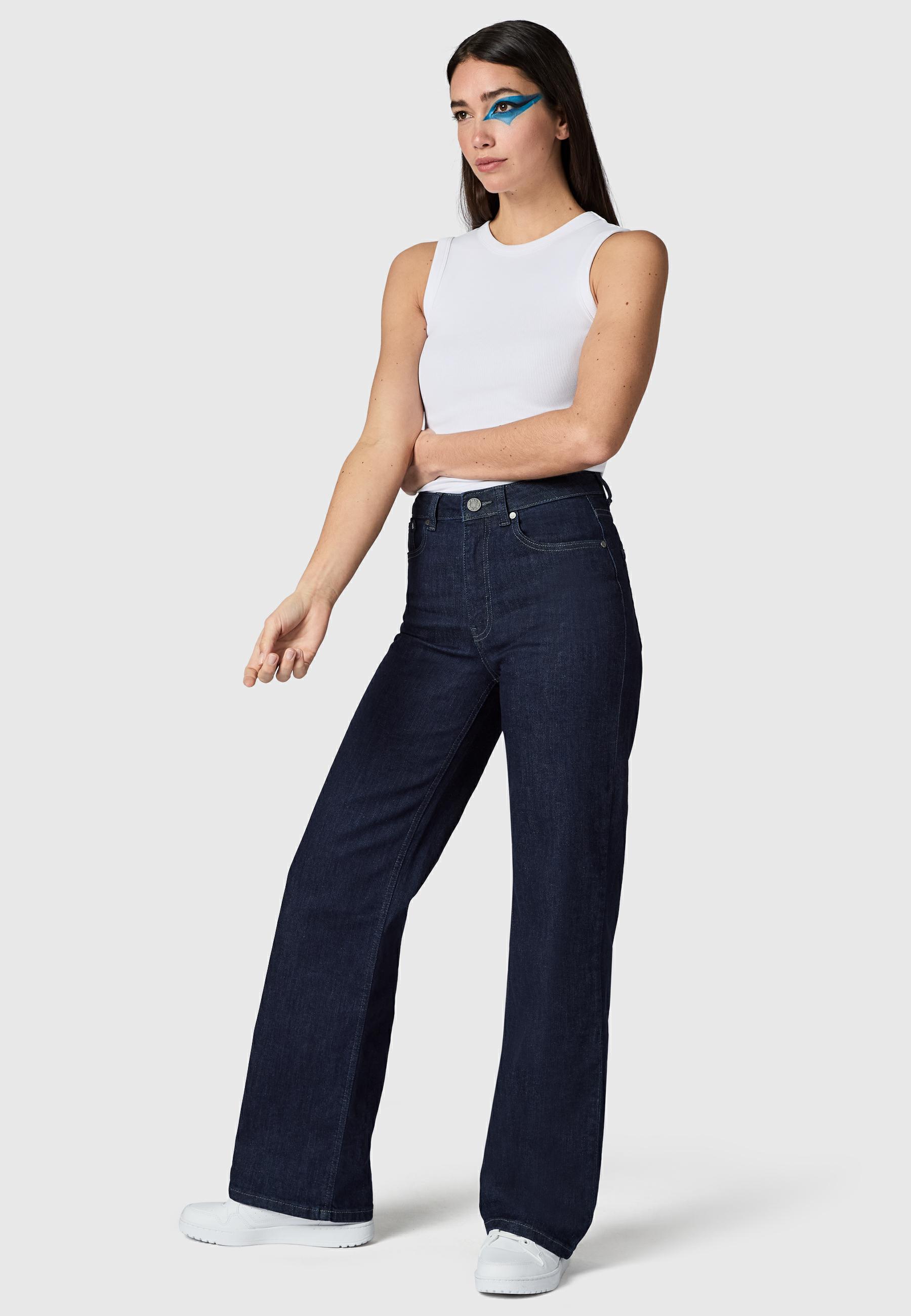 Lange Jeans "Eklipsa" Wide Leg Midnight Indigo