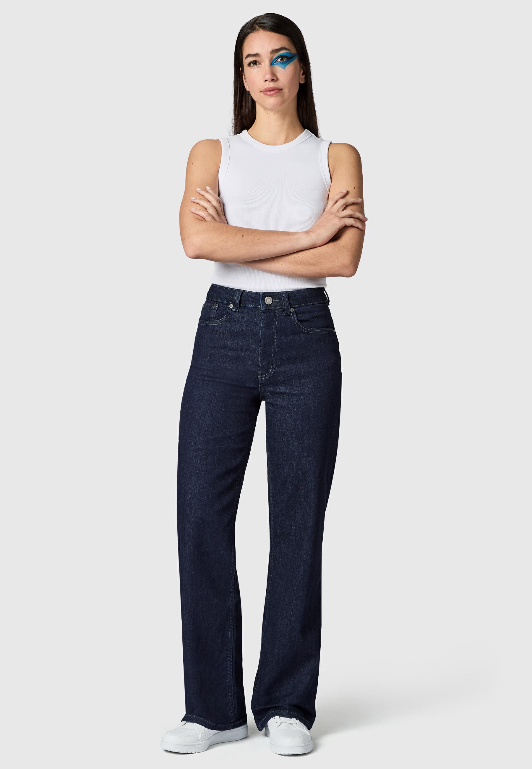 Lange Jeans "Eklipsa" Wide Leg Midnight Indigo