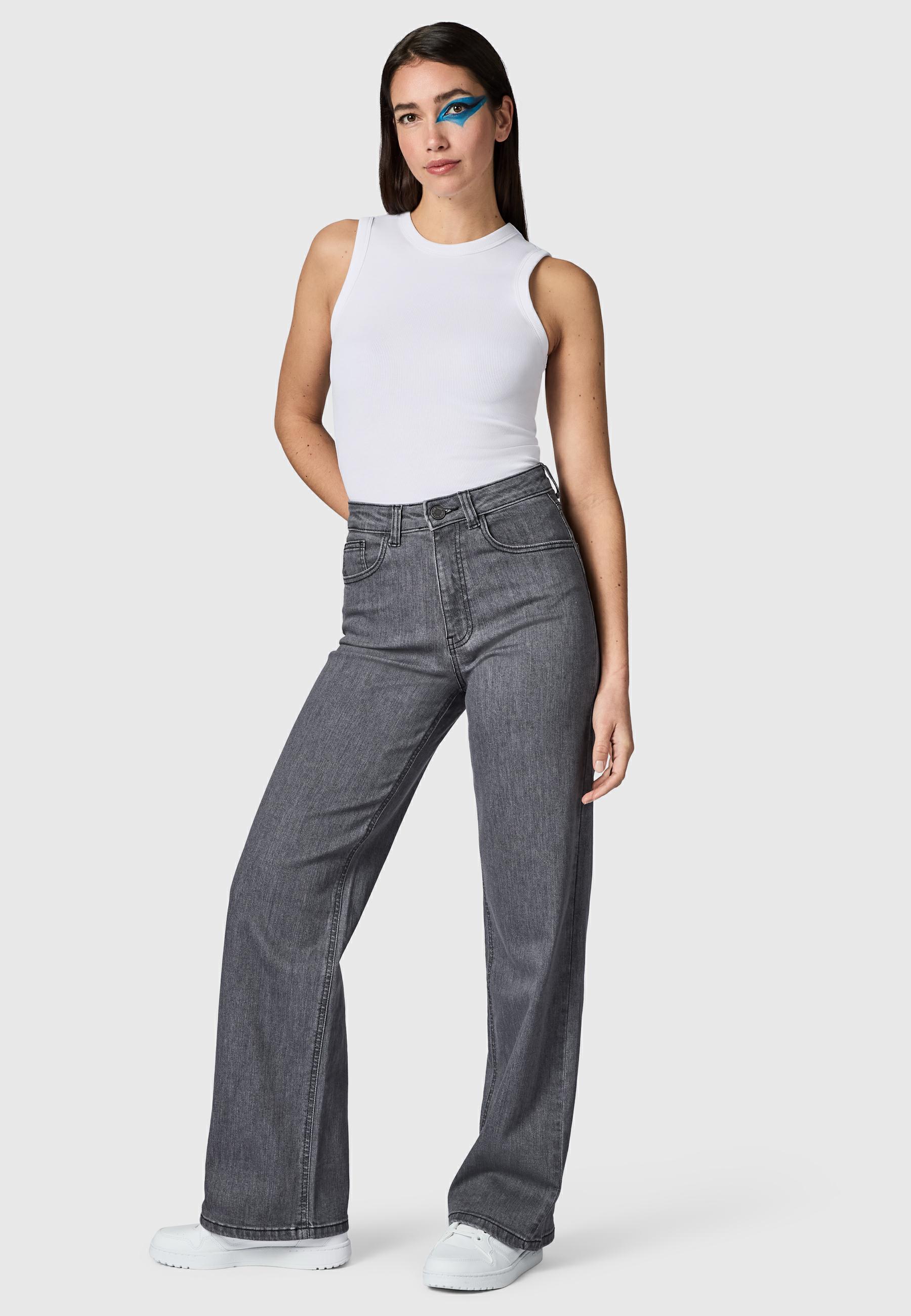 Lange Jeans "Eklipsa" Wide Leg Photon Grey