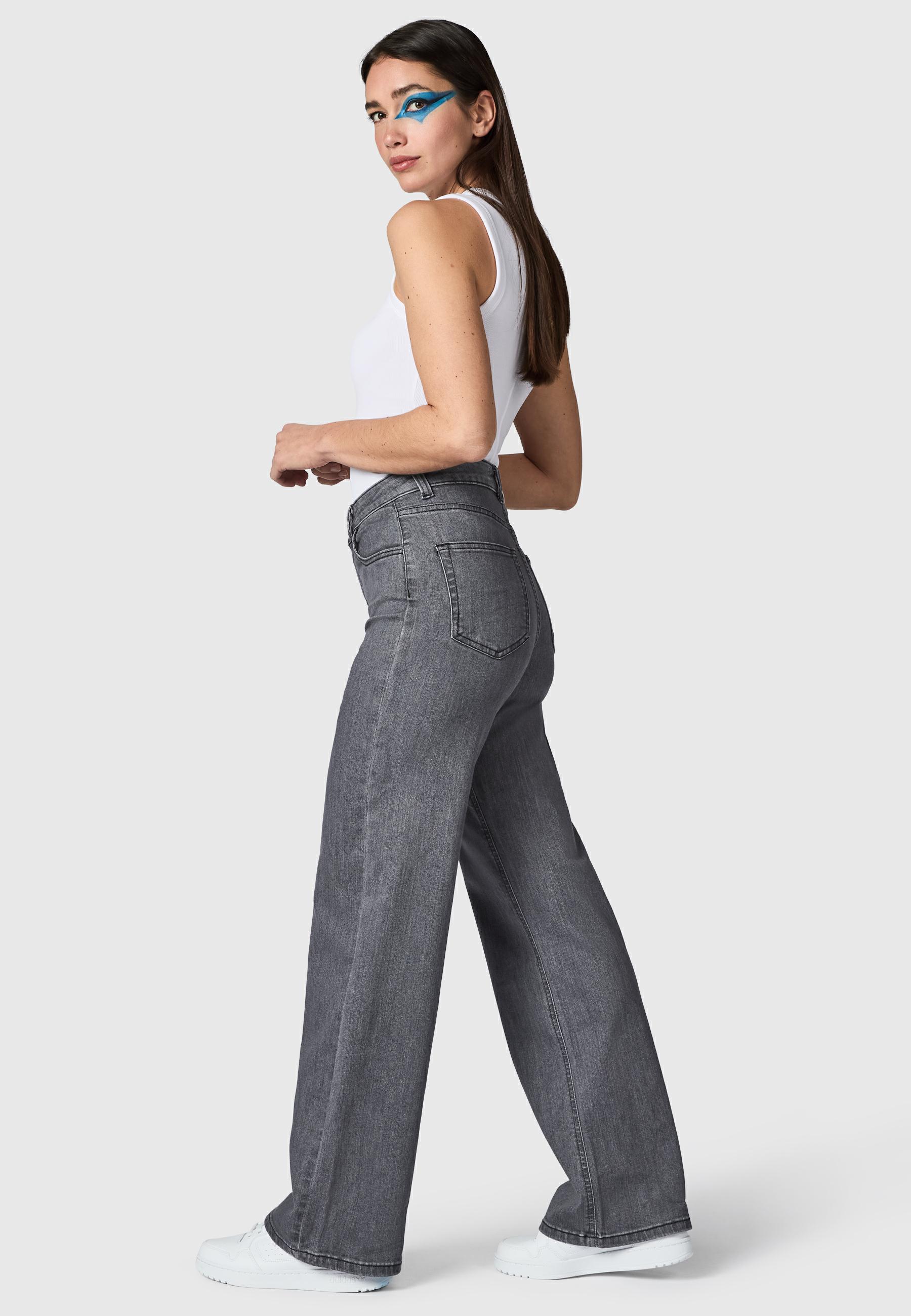 Lange Jeans "Eklipsa" Wide Leg Photon Grey