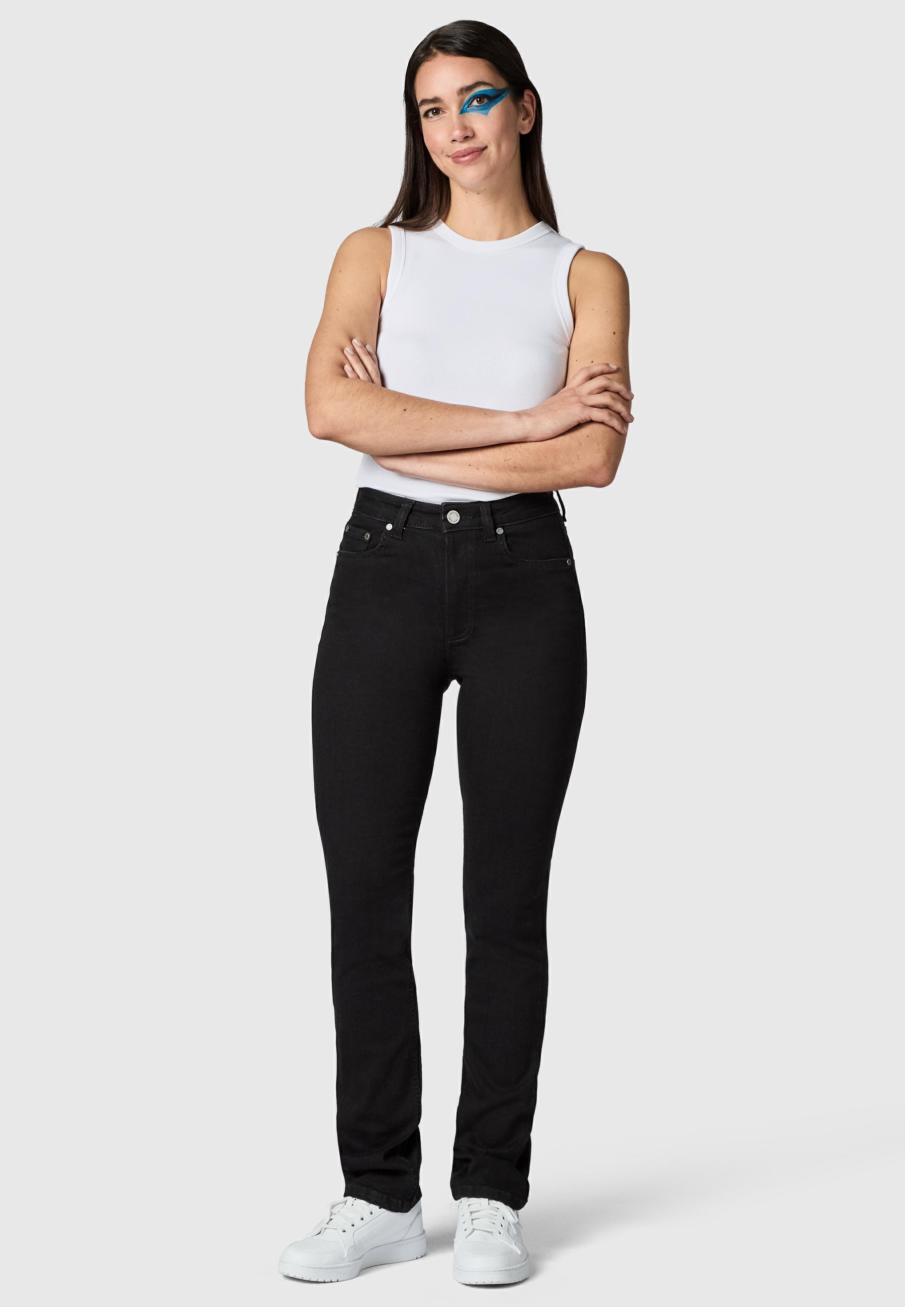 Lange Jeans "Galaxa" Straight Fit Gamma Black