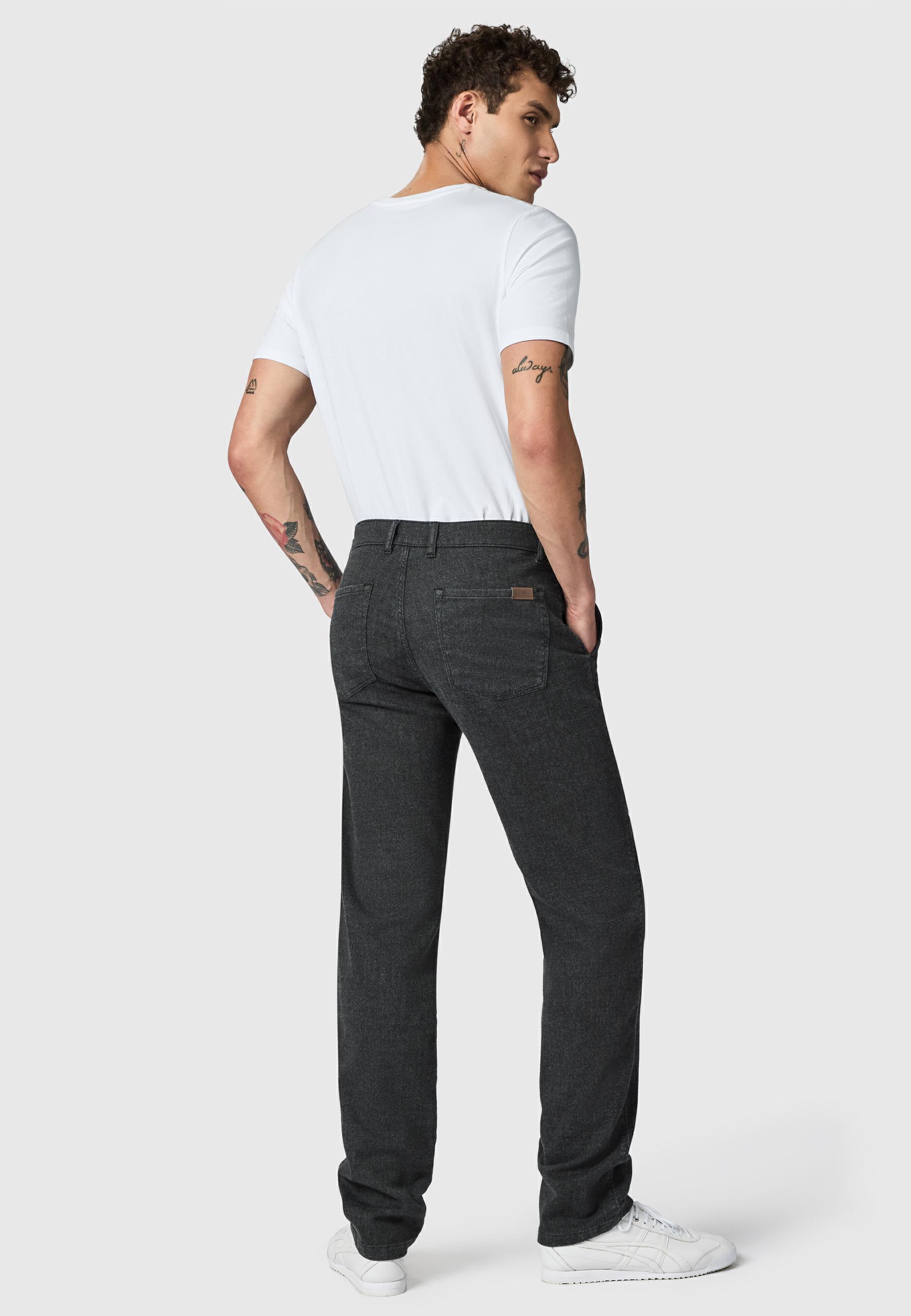 Lange Chinohose "Helikon" Tapered Fit Obsidian Grey