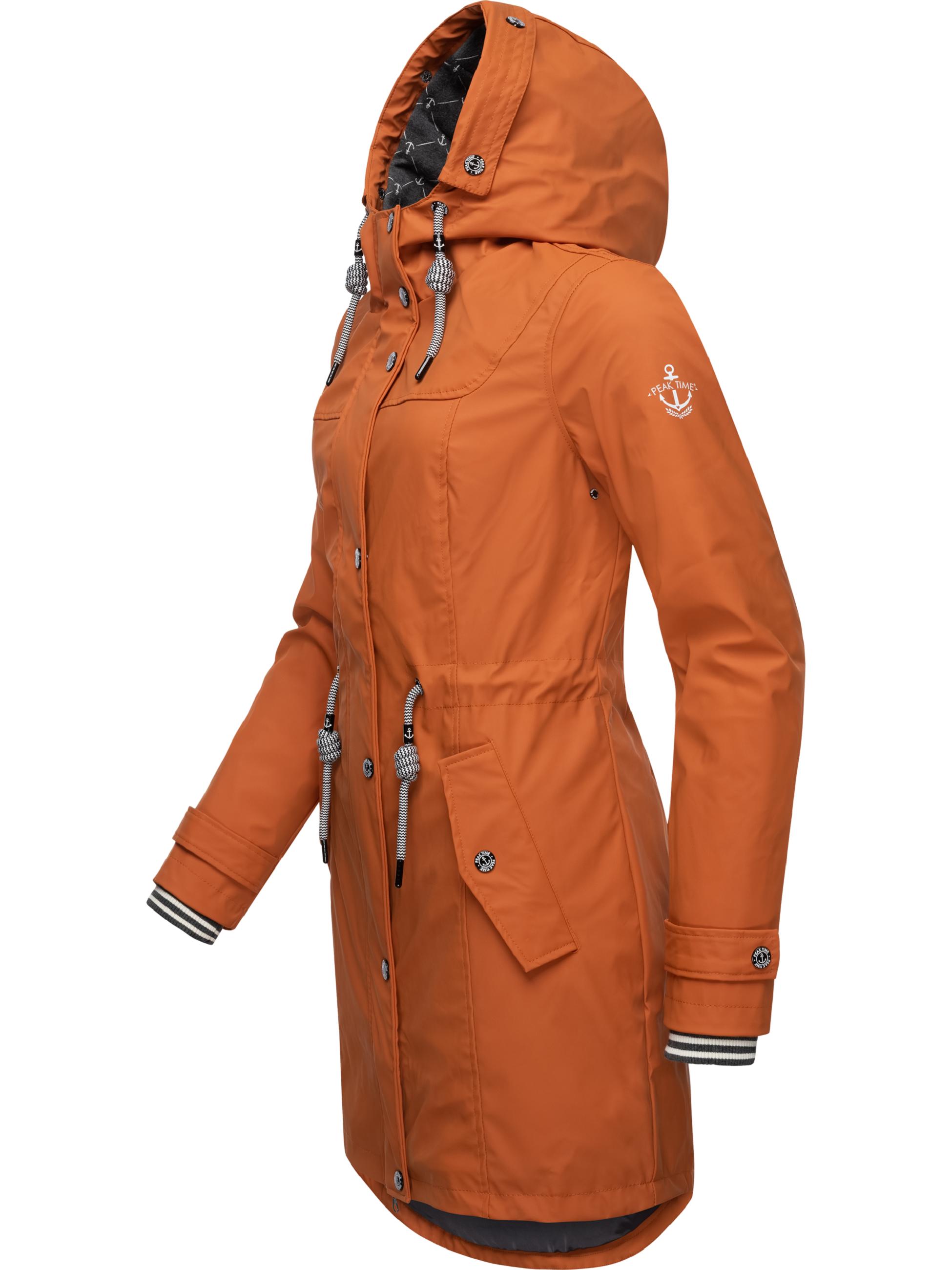 Regenjacke Regenmantel "L60041" Bombay Brown22