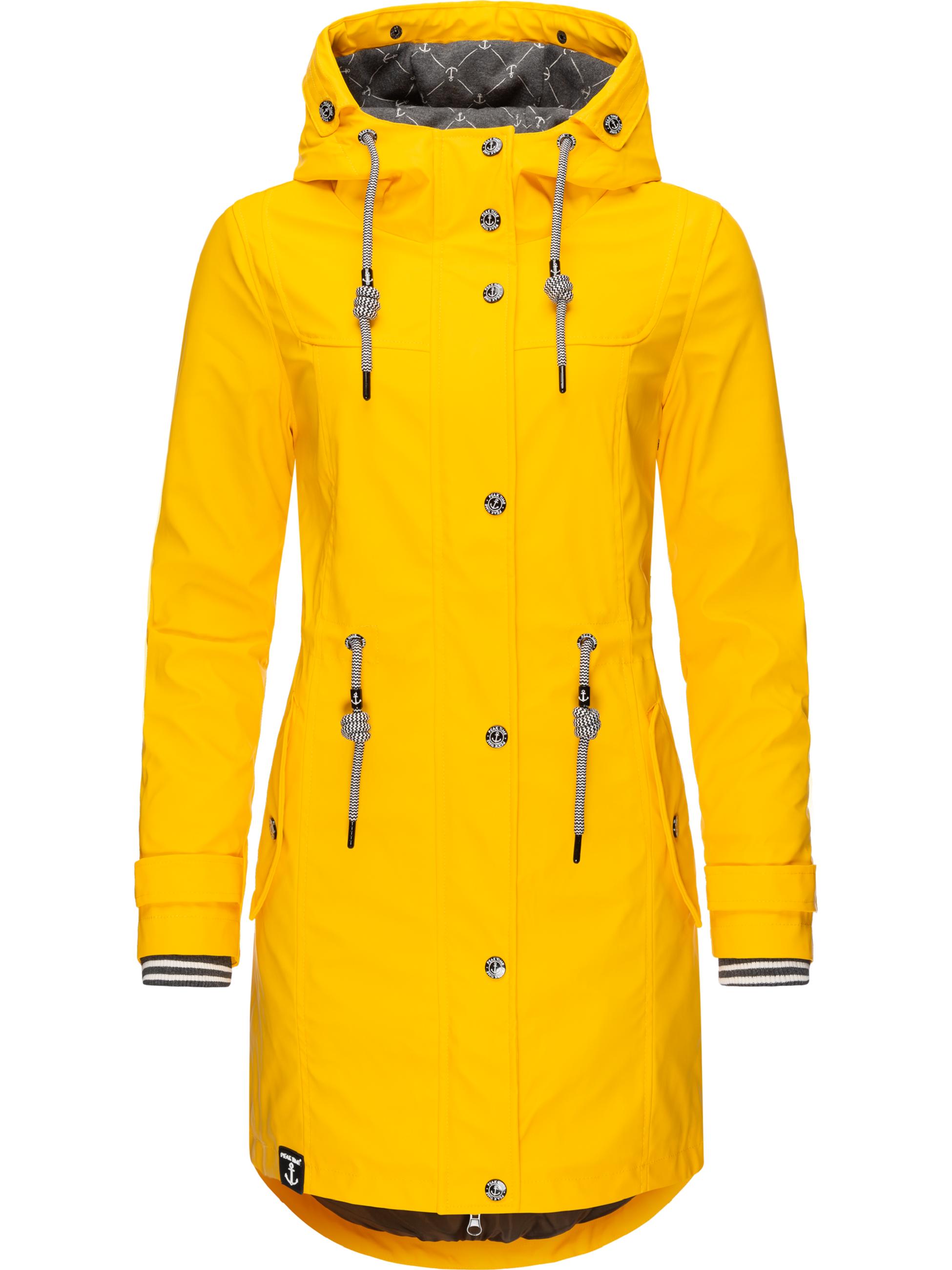 Regenjacke Regenmantel "L60041" Gelb21