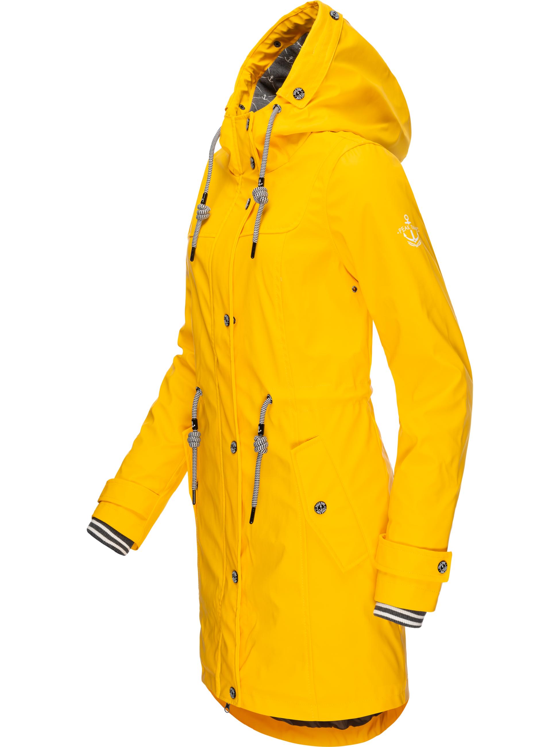 Regenjacke Regenmantel "L60041" Gelb21