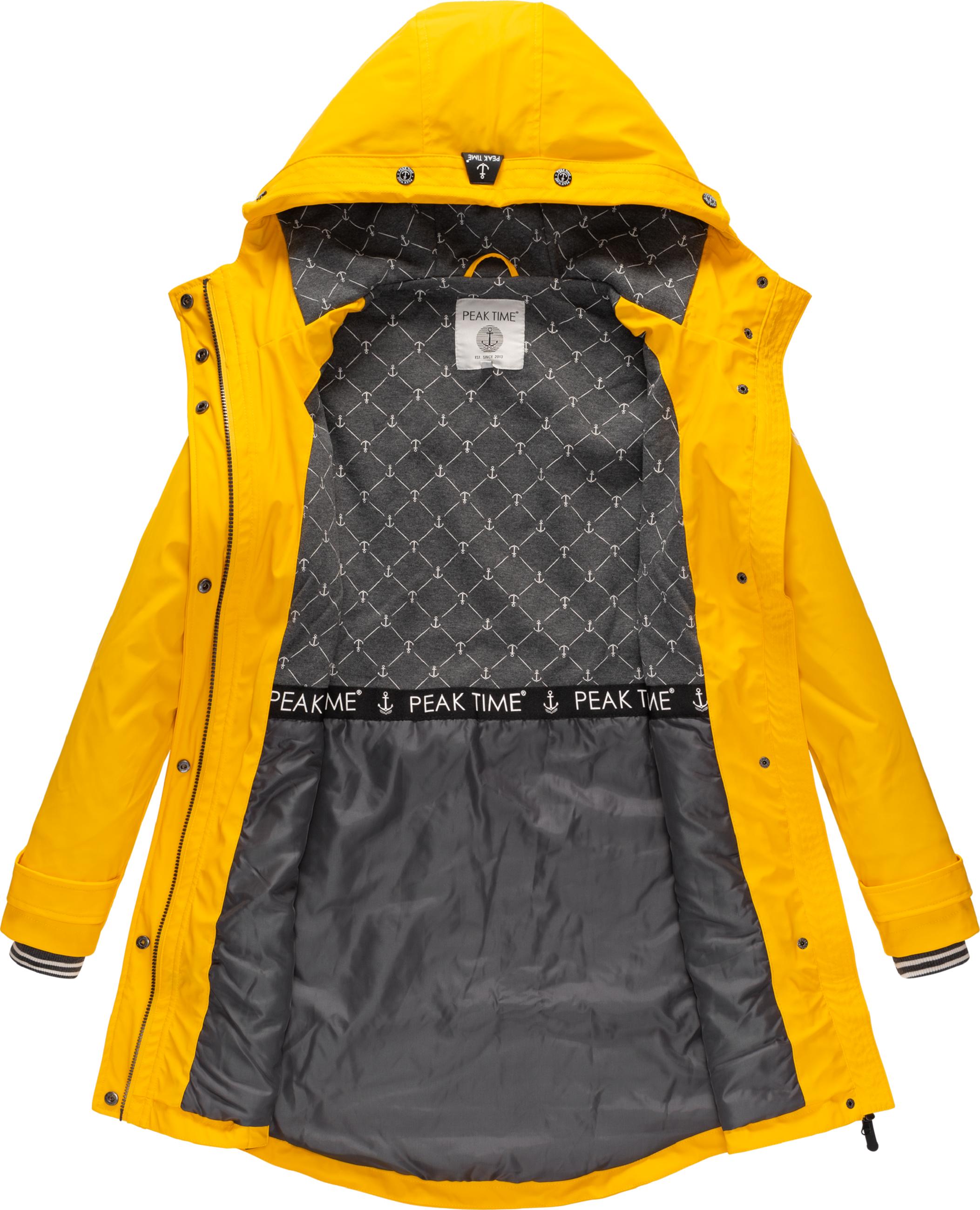 Regenjacke Regenmantel "L60041" Gelb21