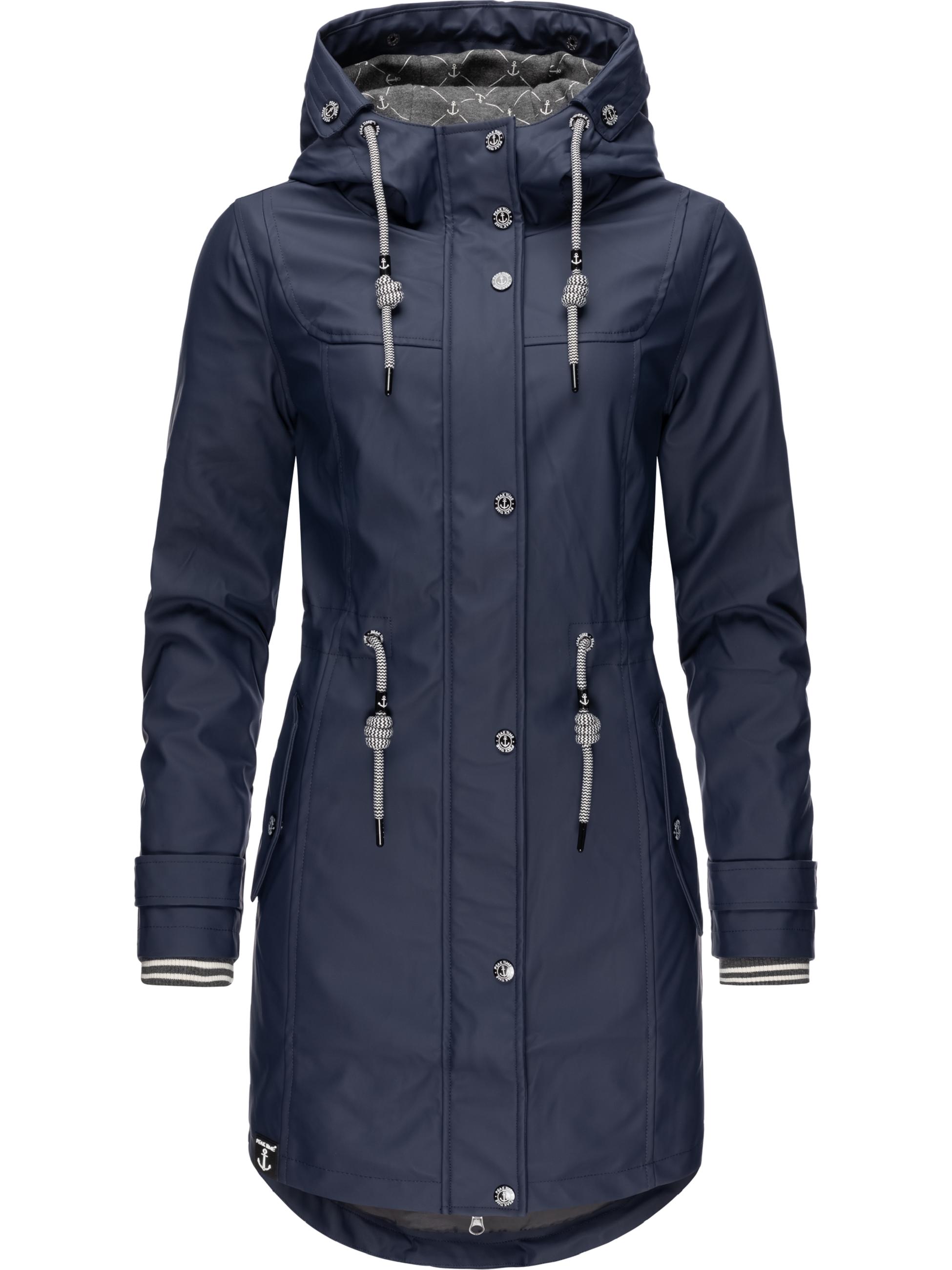 Regenjacke Regenmantel "L60041" Navy21