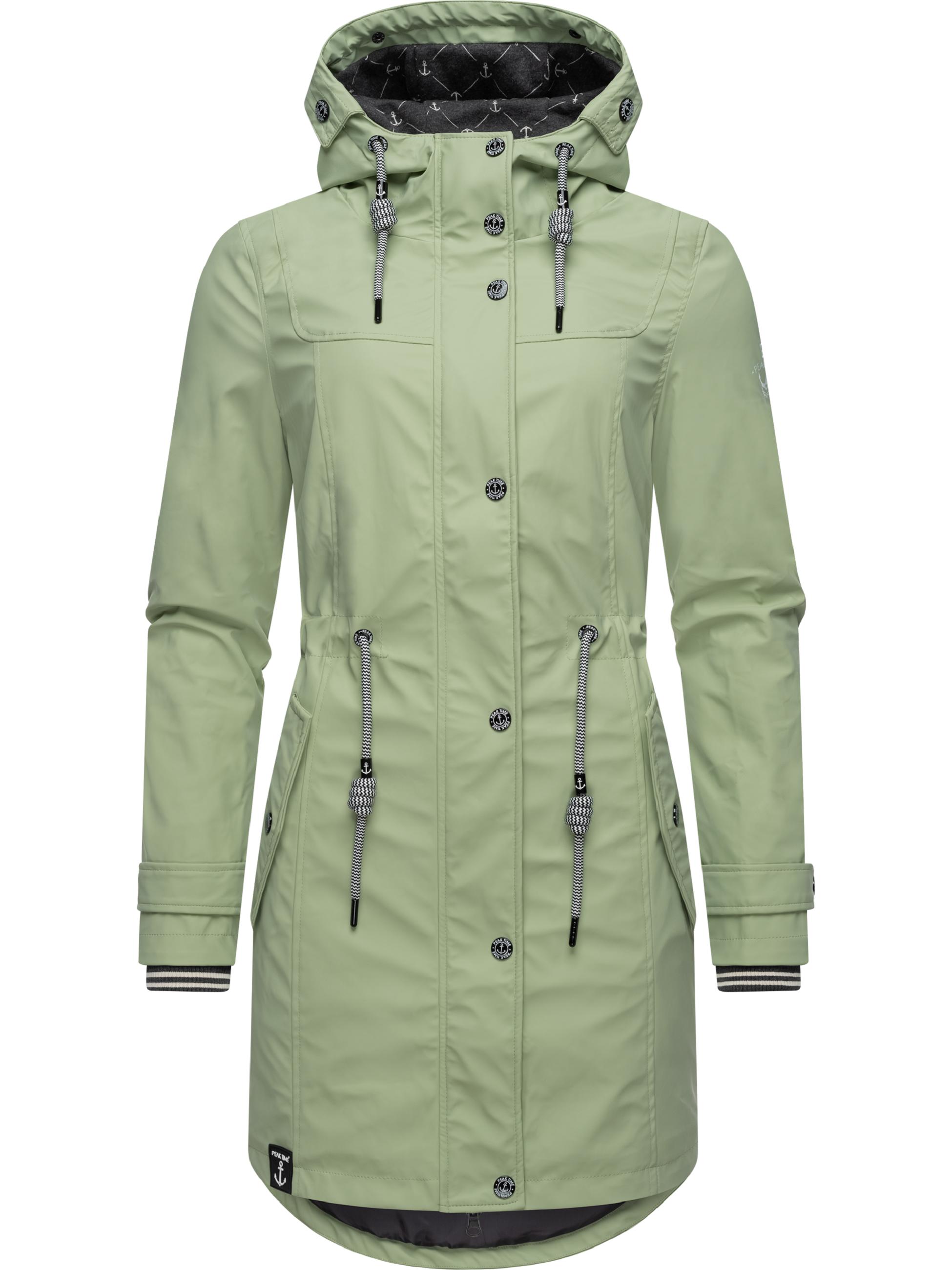 Regenjacke Regenmantel "L60041" Pastel Green22