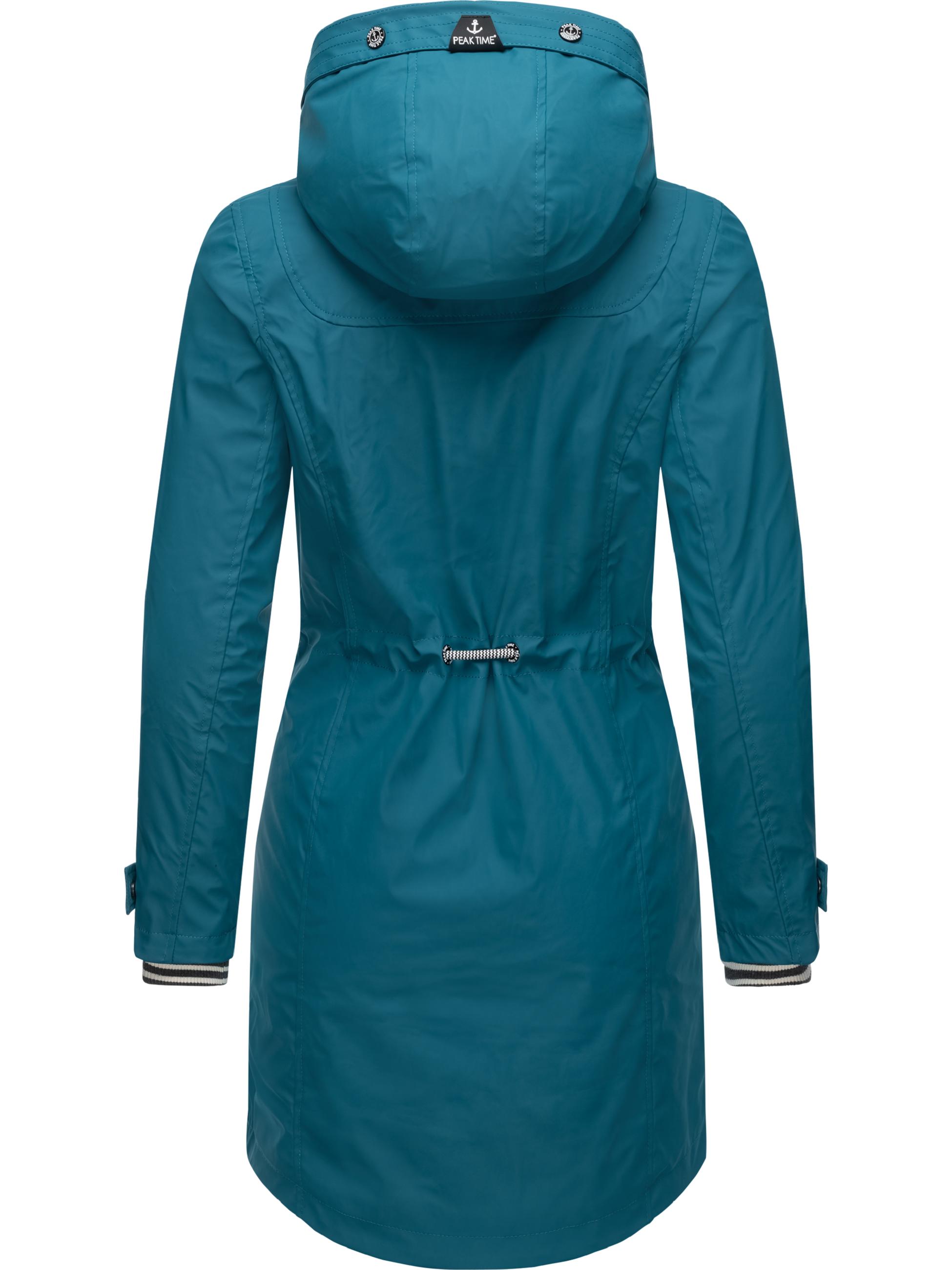 Regenjacke Regenmantel "L60041" Petrol22