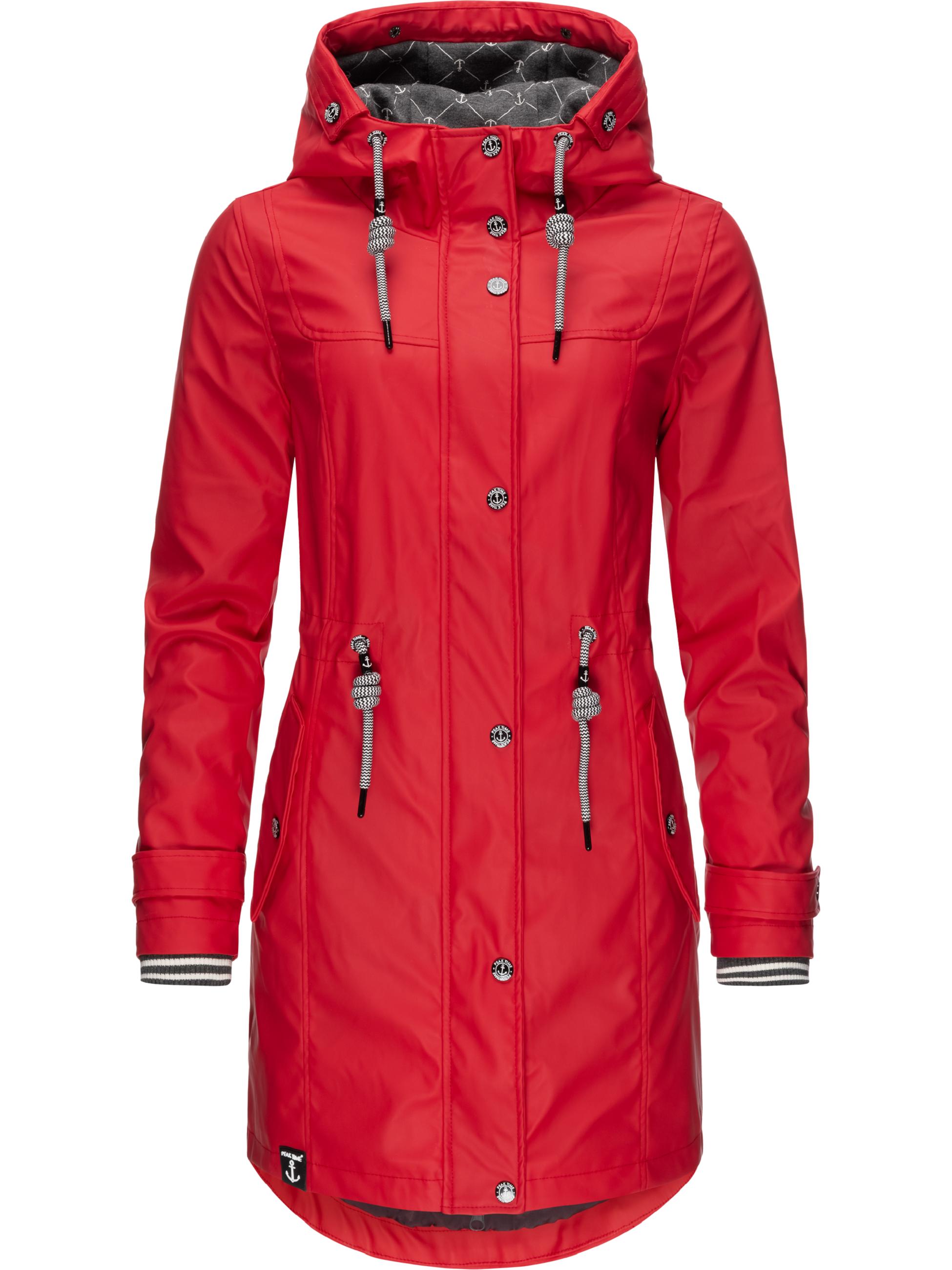 Regenjacke Regenmantel "L60041" Rot21