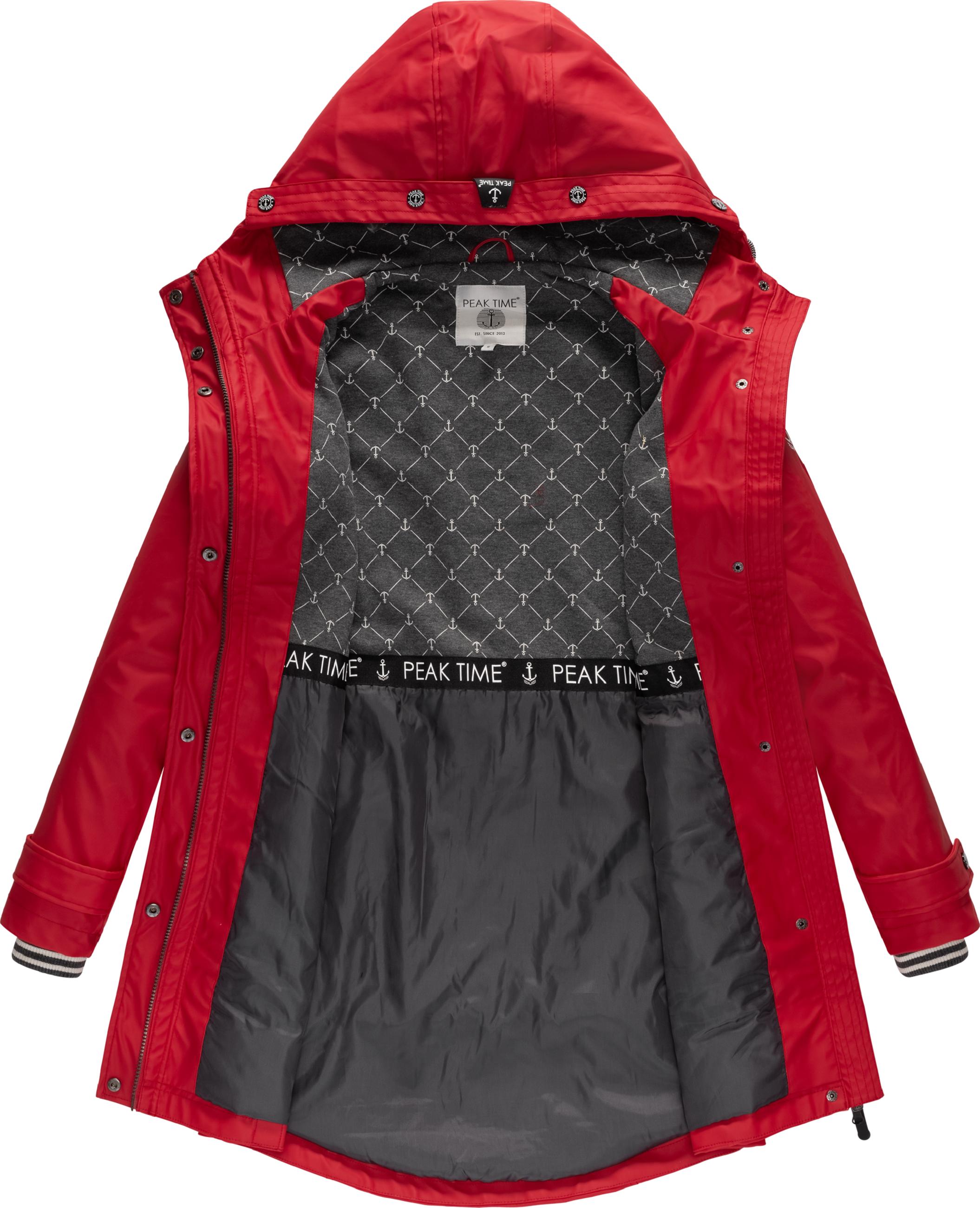 Regenjacke Regenmantel "L60041" Rot21
