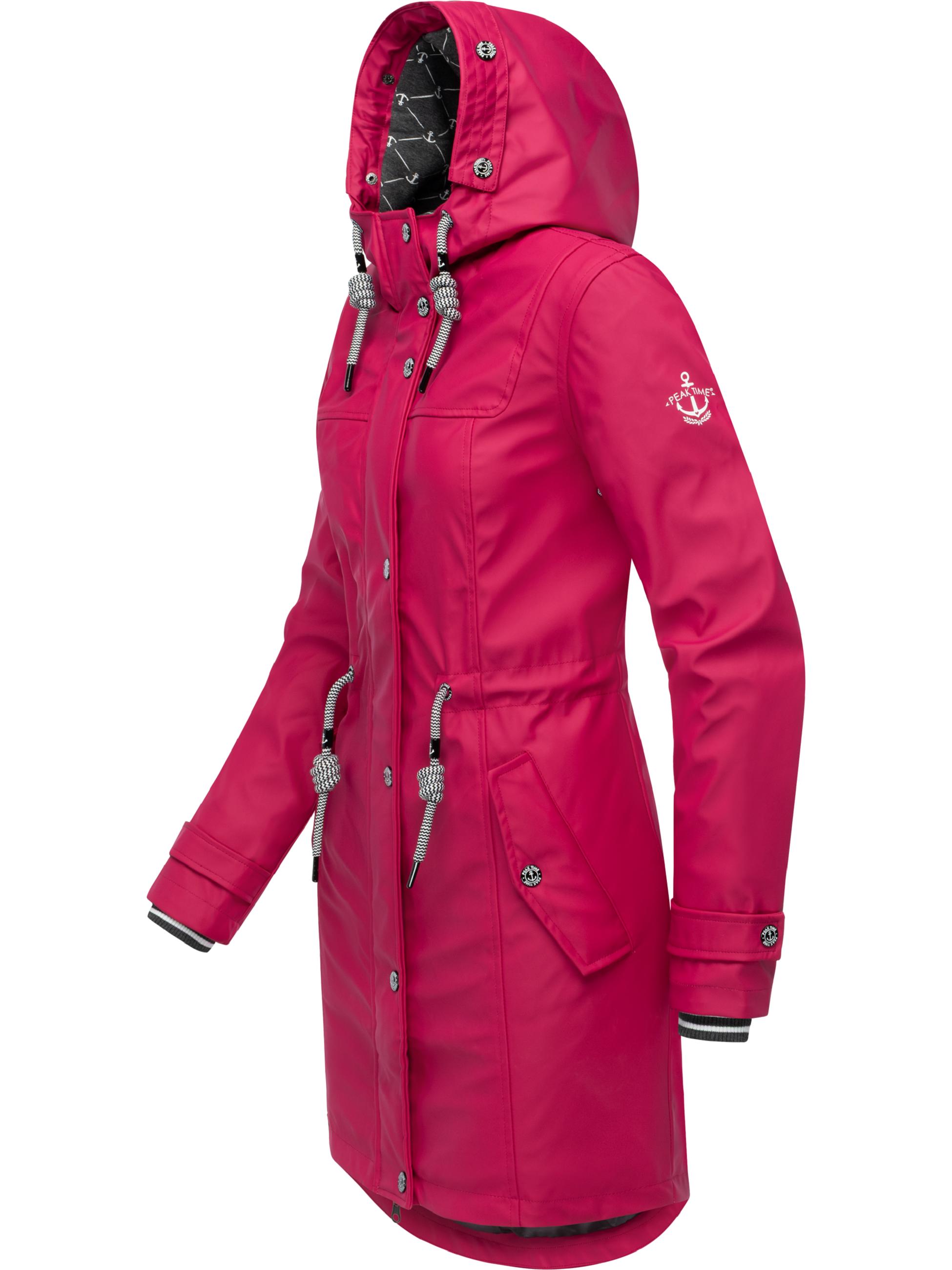 Regenjacke Regenmantel "L60041" Sangria