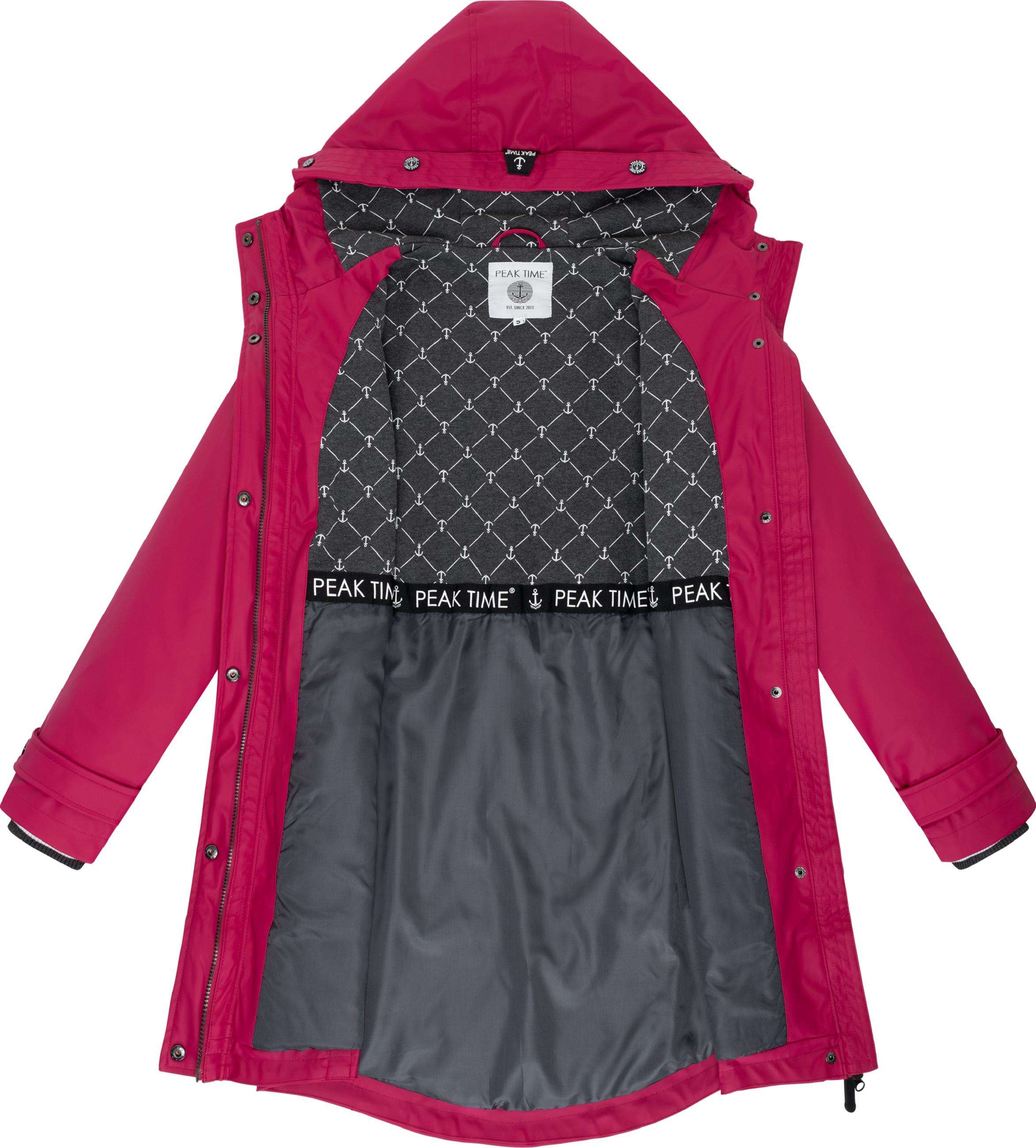 Regenjacke Regenmantel "L60041" Sangria