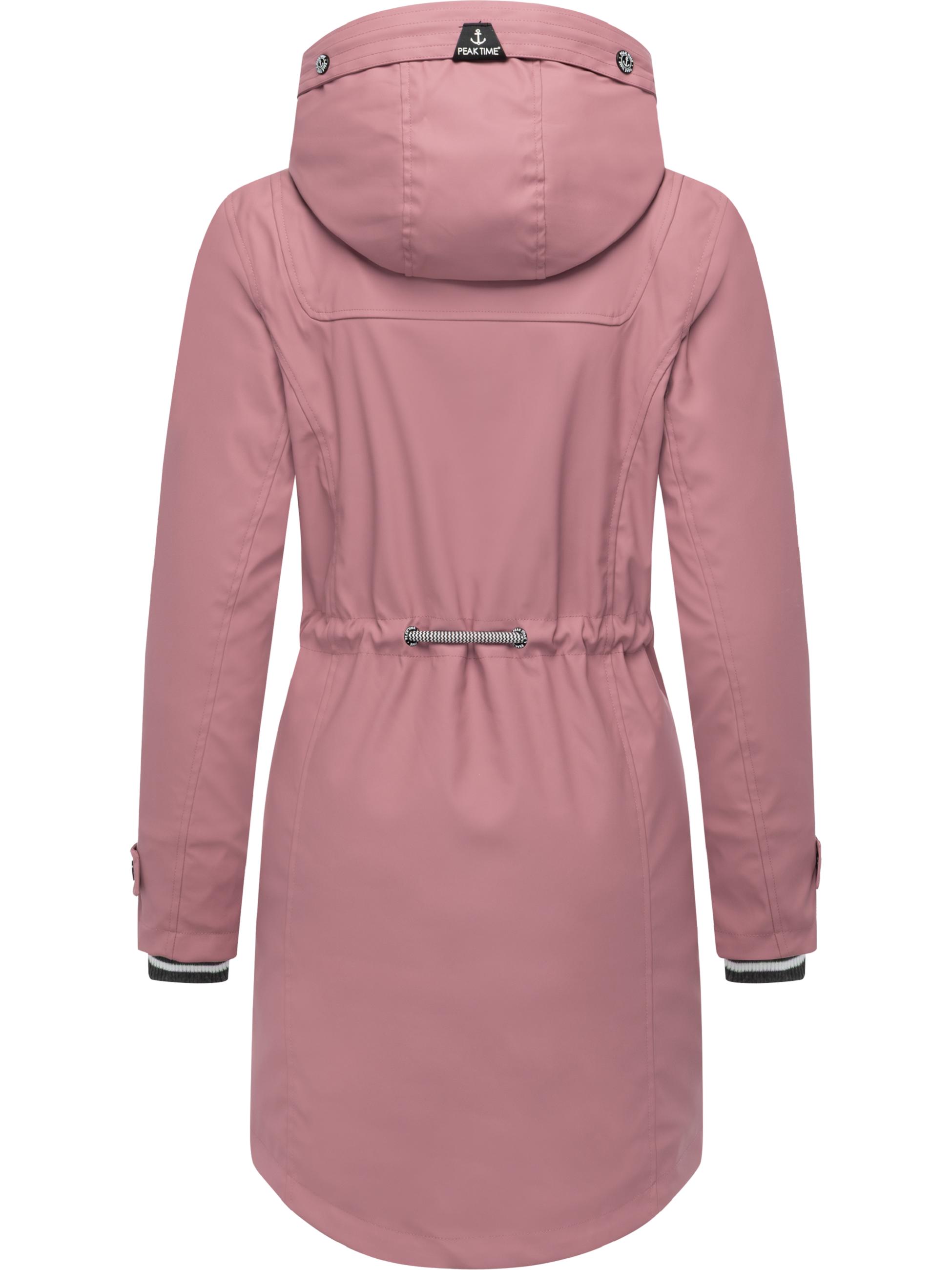 Regenmantel mit Kapuze "L60042" Wistful Mauve