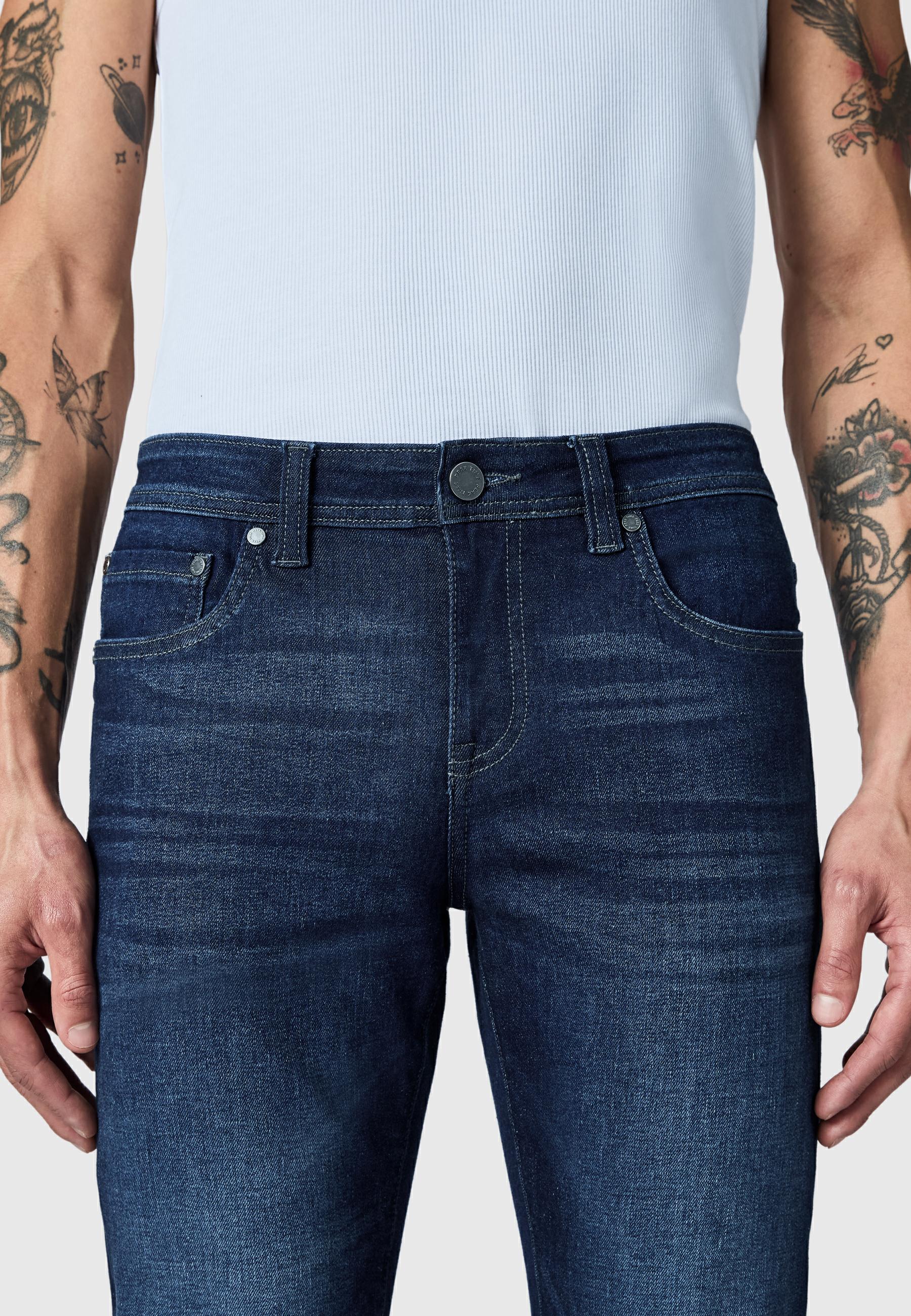 Lange Jeans "Mailand" Slim Fit Dark Blue