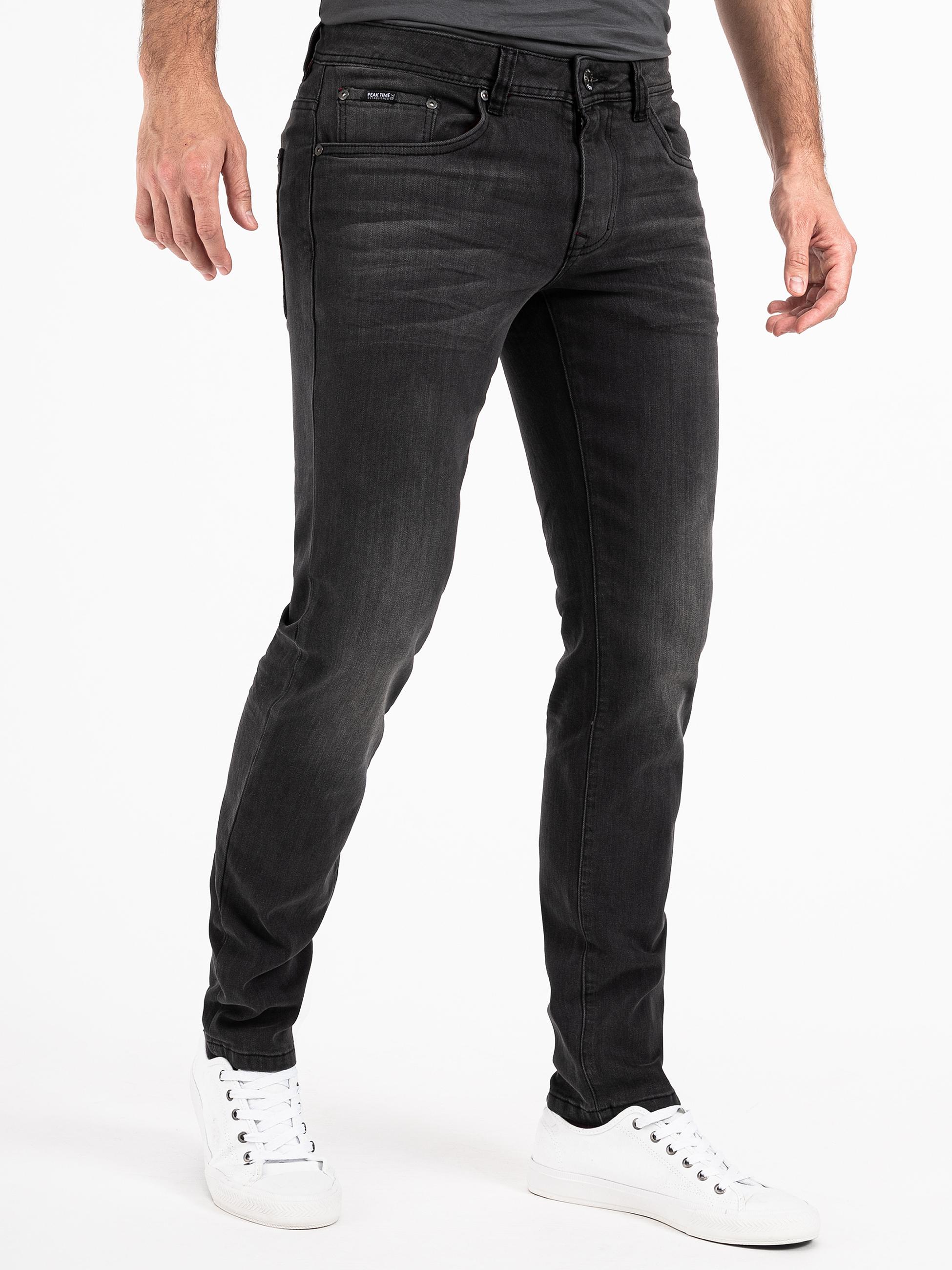 Slim Fit Jeans "Mailand" Dark Grey