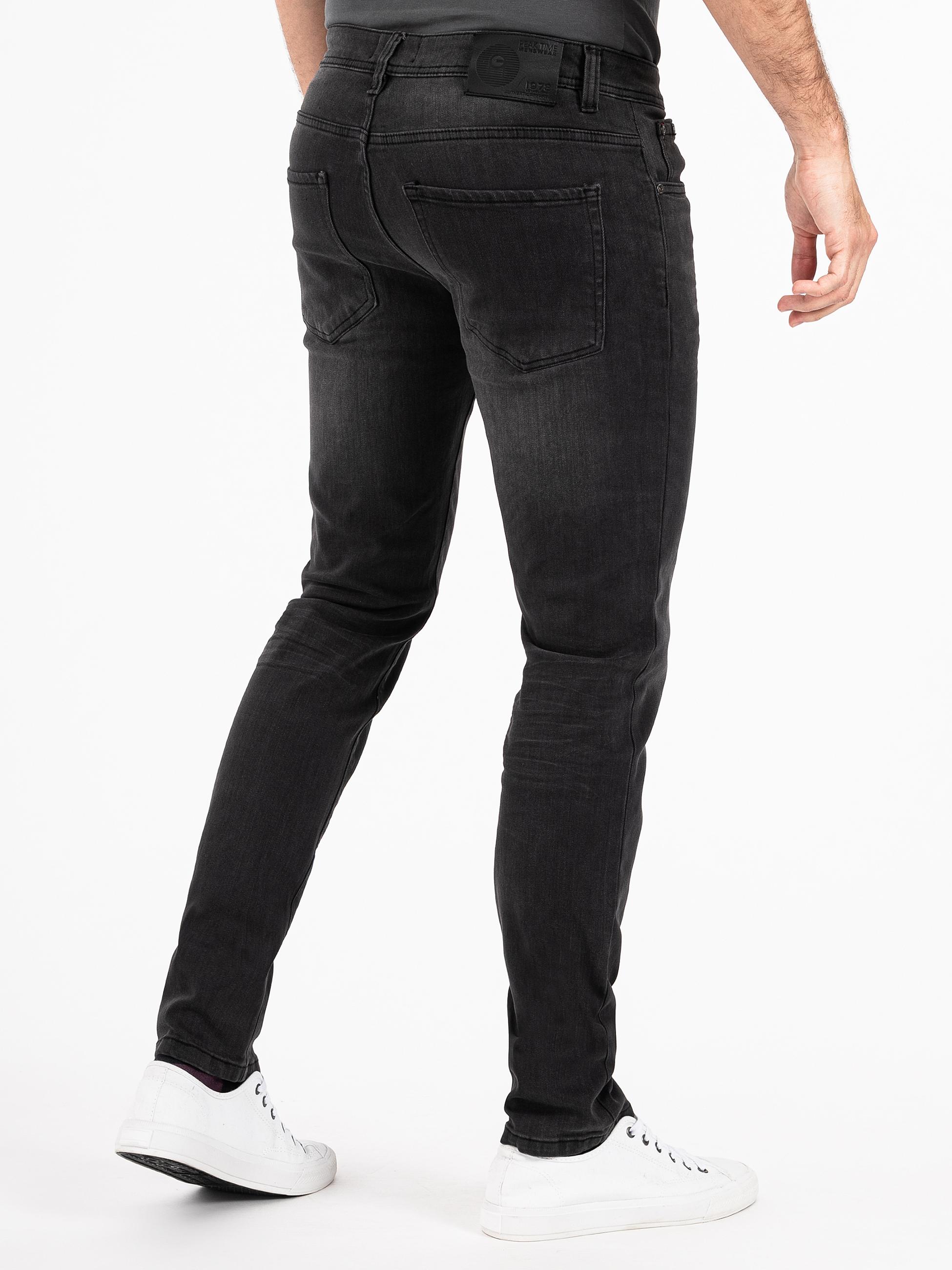 Slim Fit Jeans "Mailand" Dark Grey